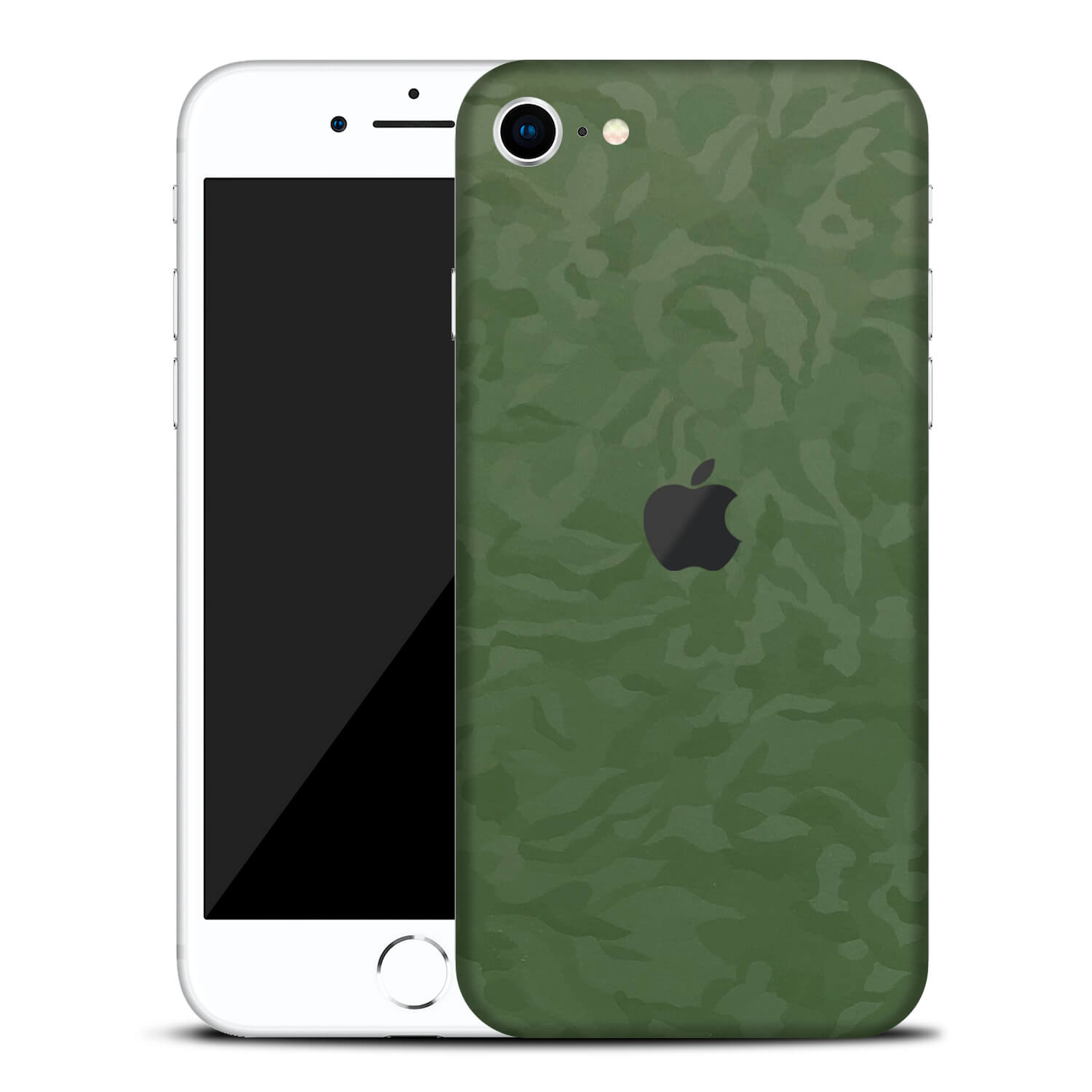 iPhone SE (2020, Gen 2) Green Camo Skins