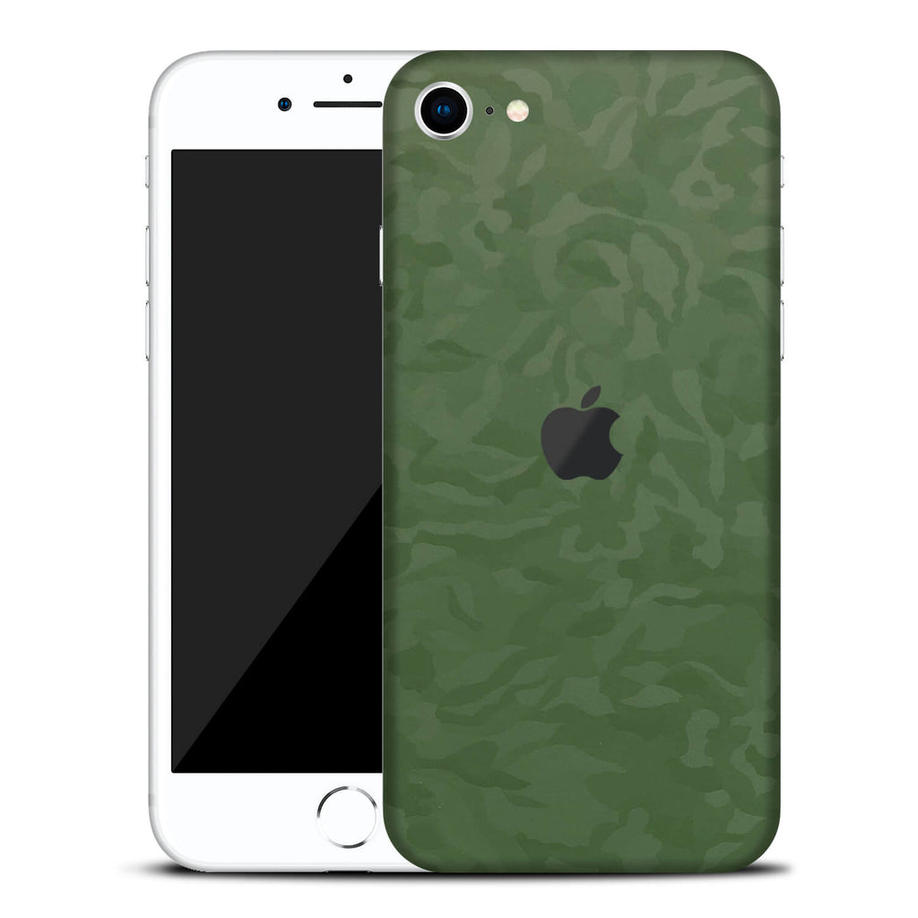 iPhone SE (2020, Gen 2) Green Camo Skins