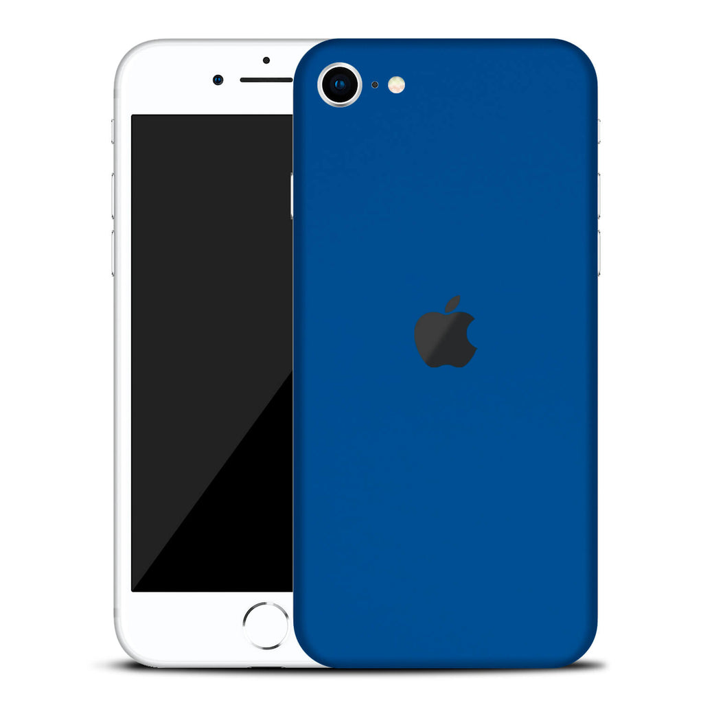 iPhone SE (2020, Gen 2) Textured Matt Royal Blue Skins