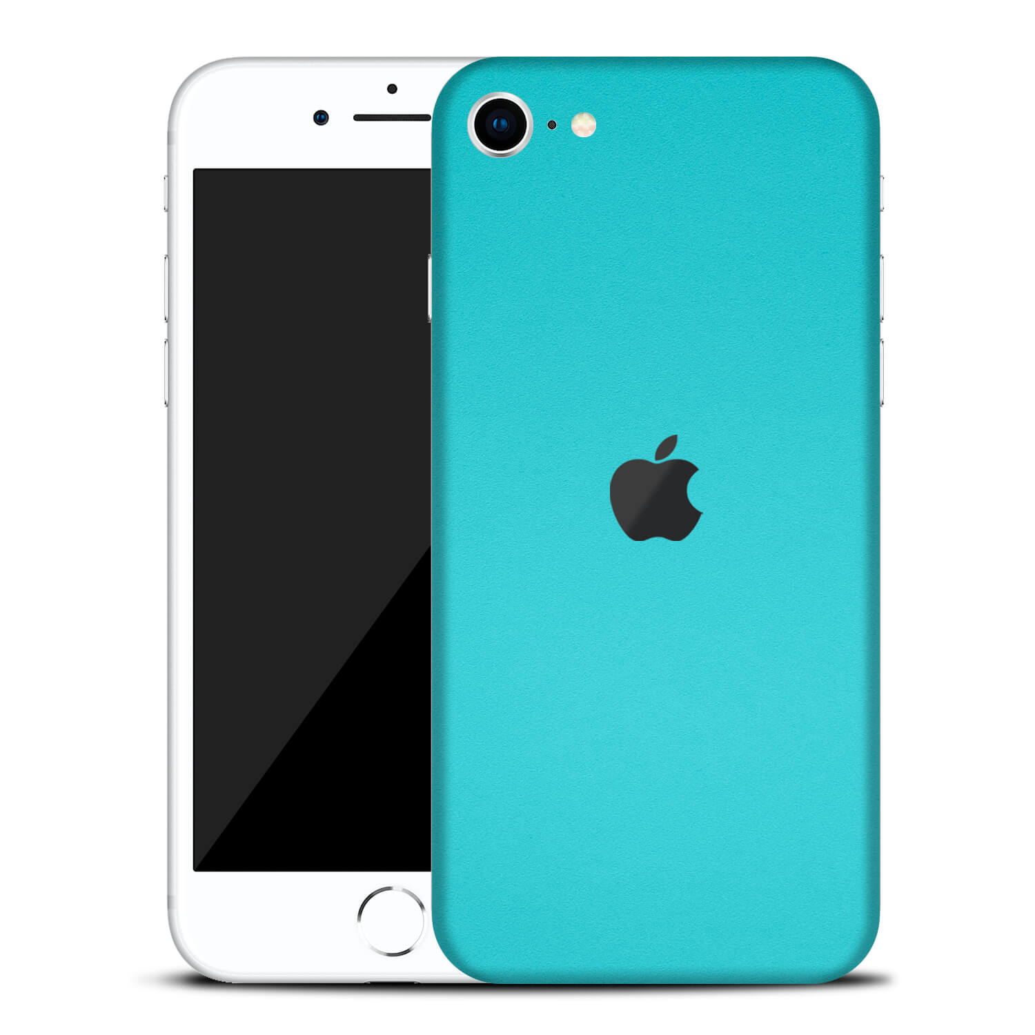 iPhone SE (2020, Gen 2) Textured Matt Turquoise Skins
