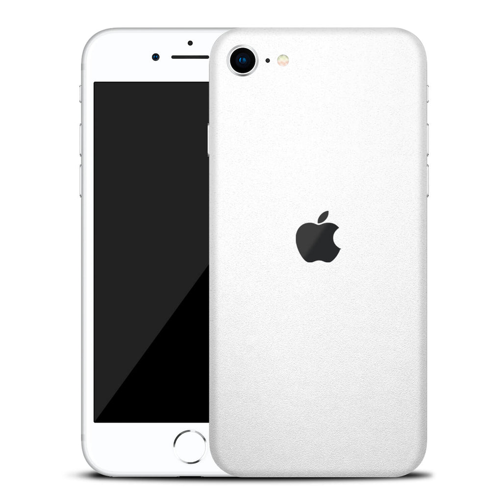 iPhone SE (2022, Gen 3) Textured matt white skins