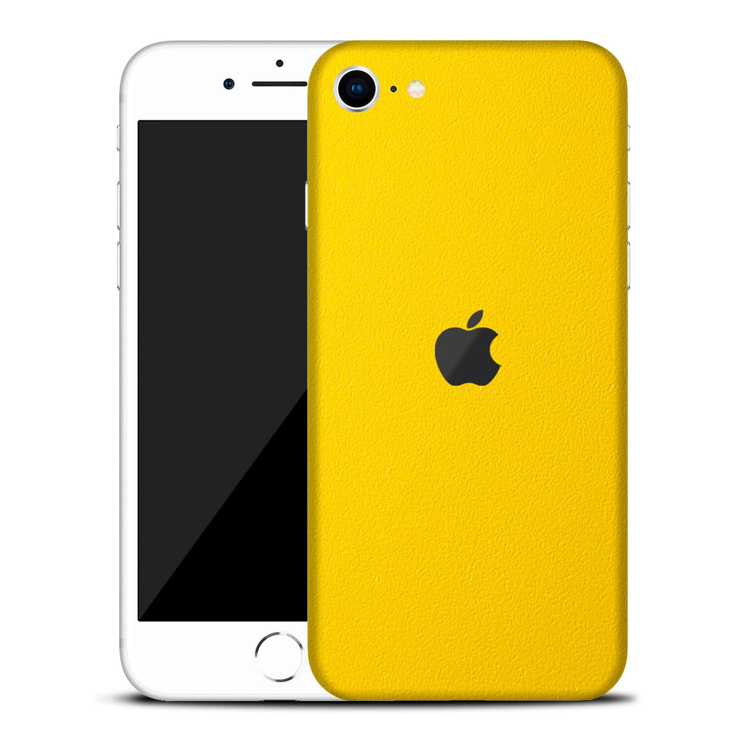 iPhone SE (2020, Gen 2) Textured Matt Yellow Skins