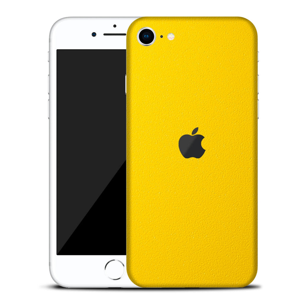 iPhone SE (2022, Gen 3) Textured matt yellow skins