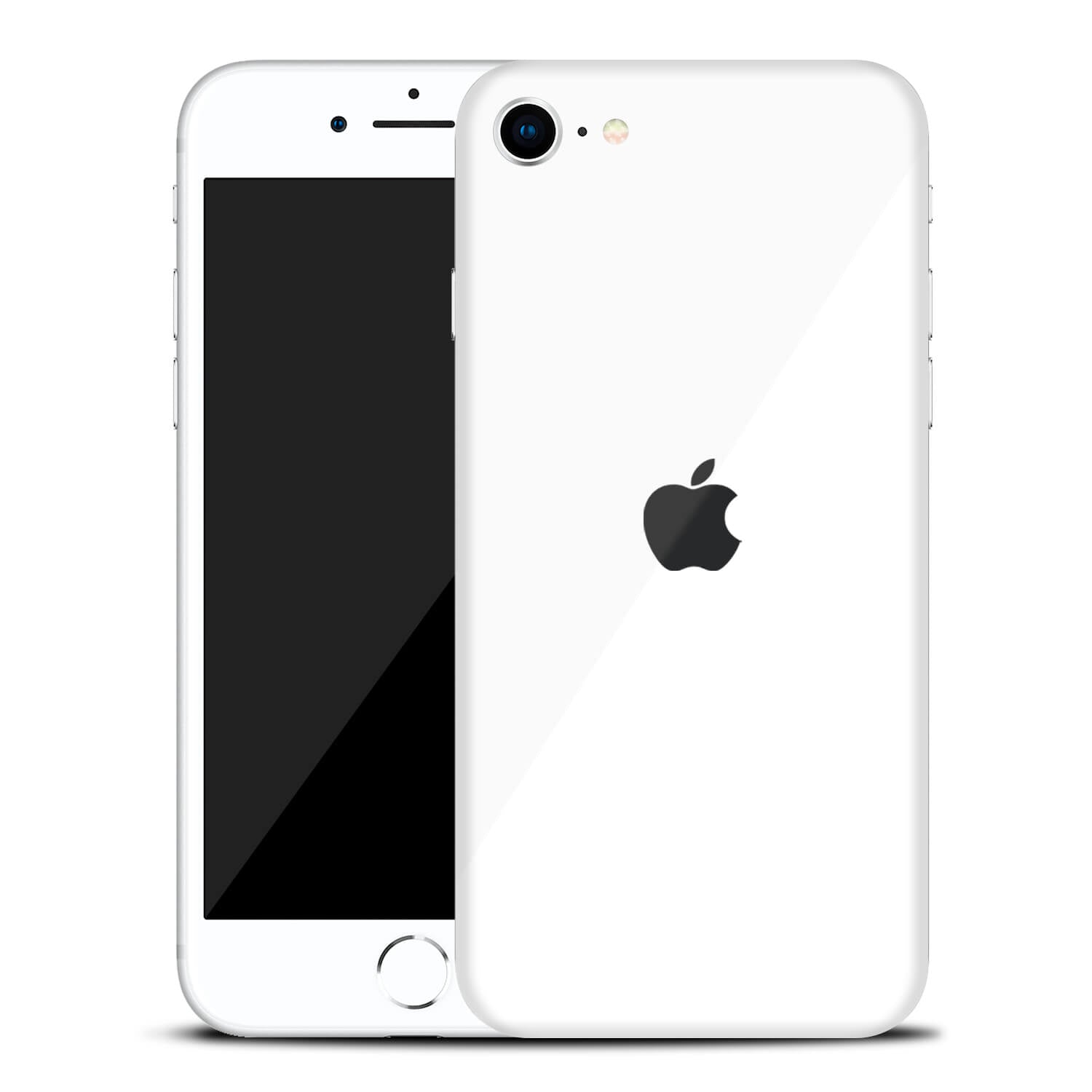 iPhone SE (2020, Gen 2) White Gloss Skins