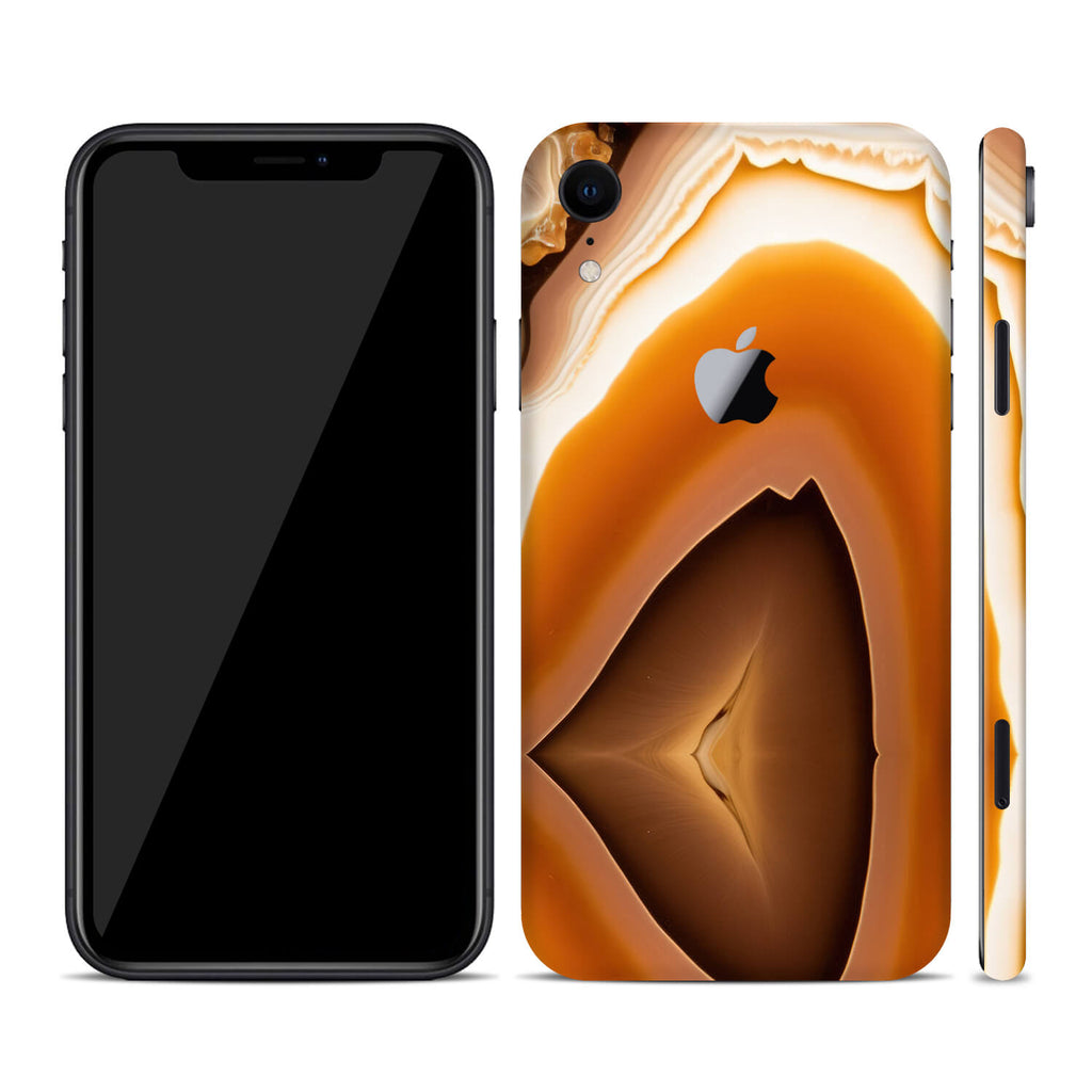 iPhone XR Amber onyx skins