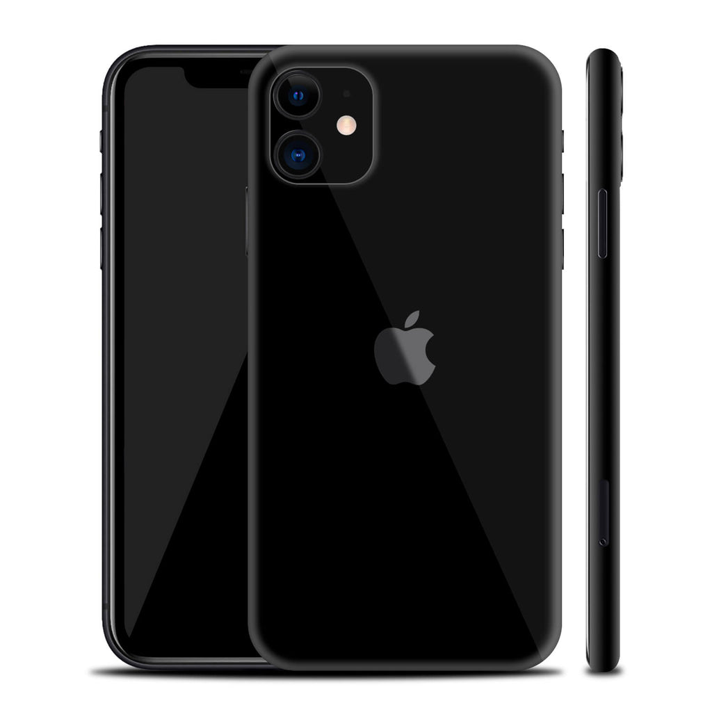 iPhone 11 Black Gloss Skins