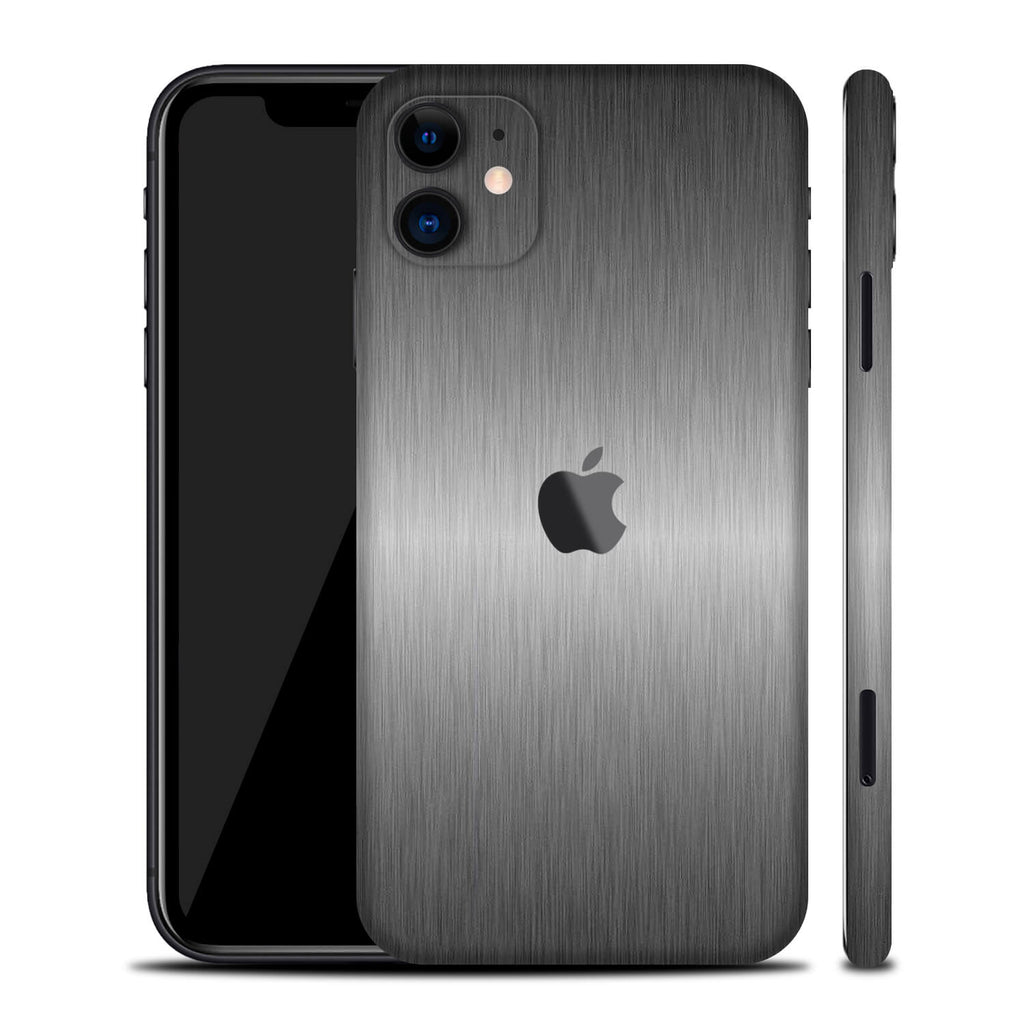iPhone 11 Brushed Titanium Skins