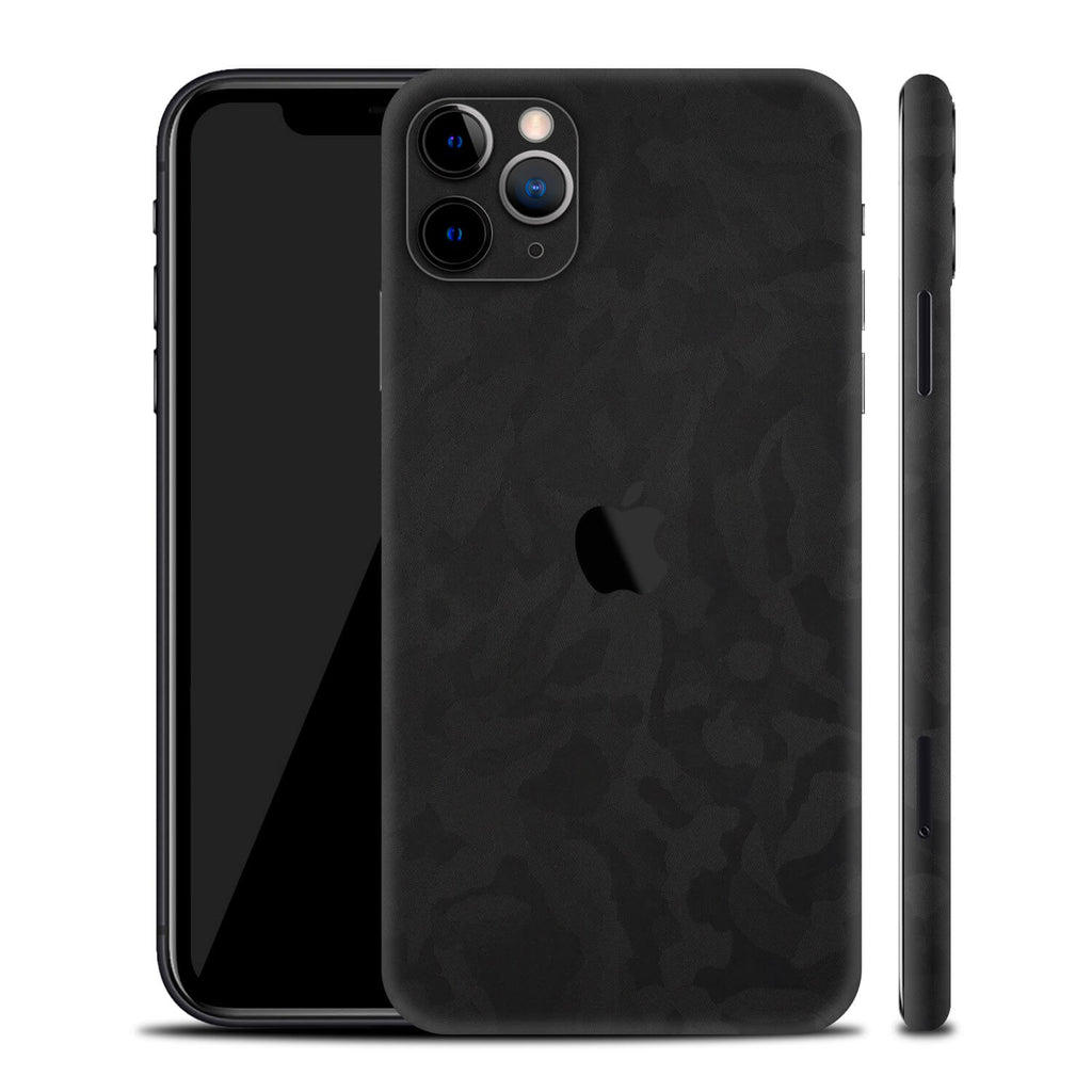 iPhone 11 Pro Max Black Camo Skins