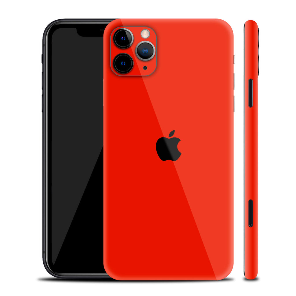 iPhone 11 Pro Max Dragon Red Gloss Skins