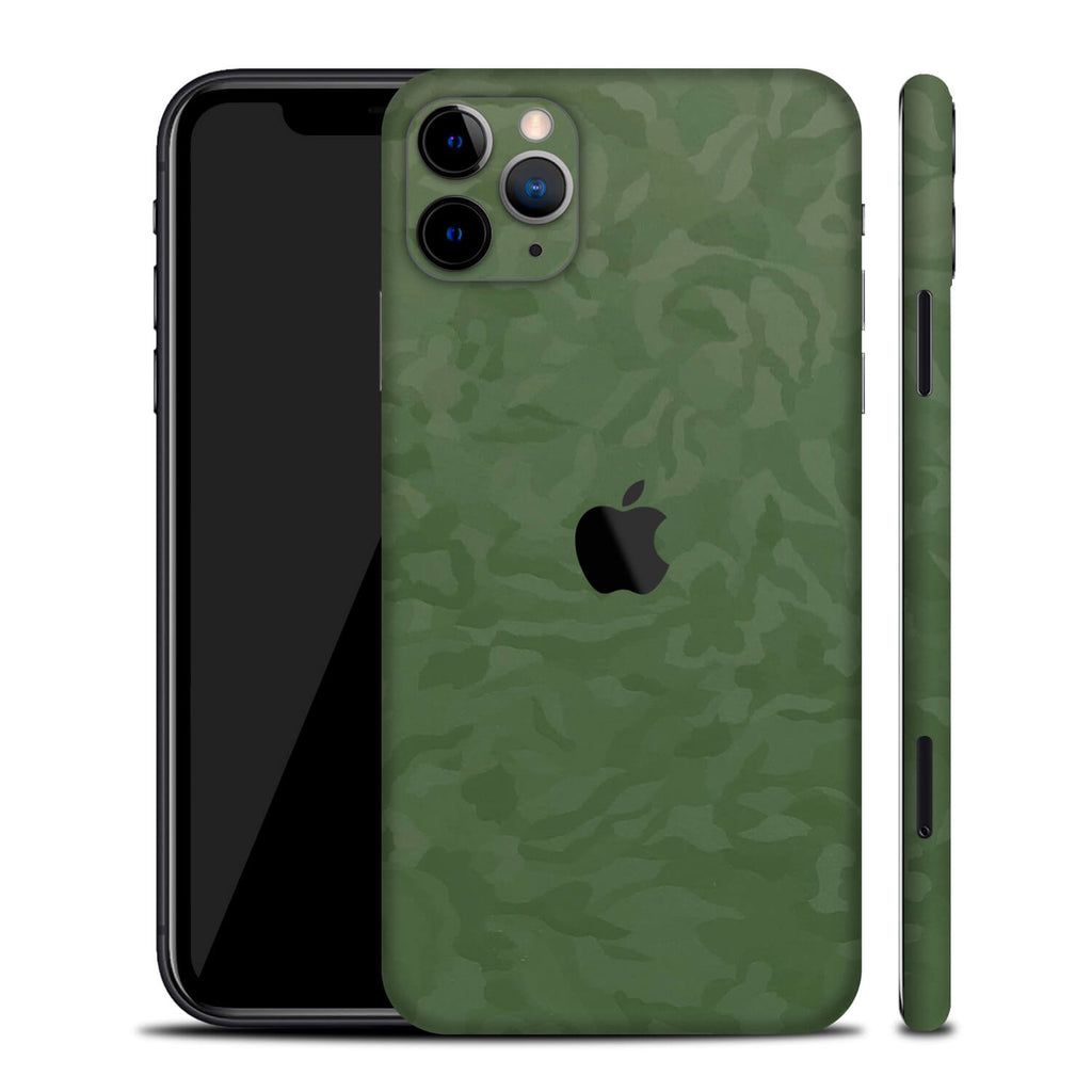 iPhone 11 Pro Max Green Camo Skins