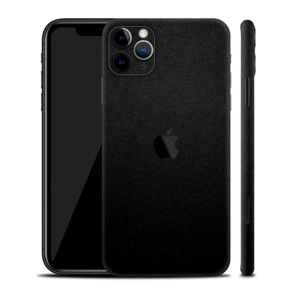 iPhone 11 Pro Textured Matt Black Skins