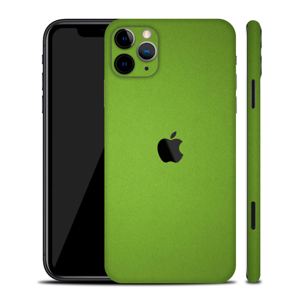 iPhone 11 Pro Max Textured Matt Green Skins
