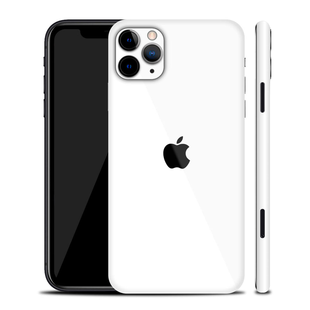 iPhone 11 Pro White Gloss Skins