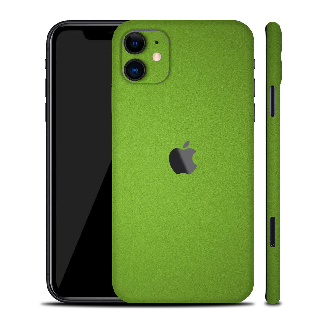 iPhone 11 Textured Matt Green Skins