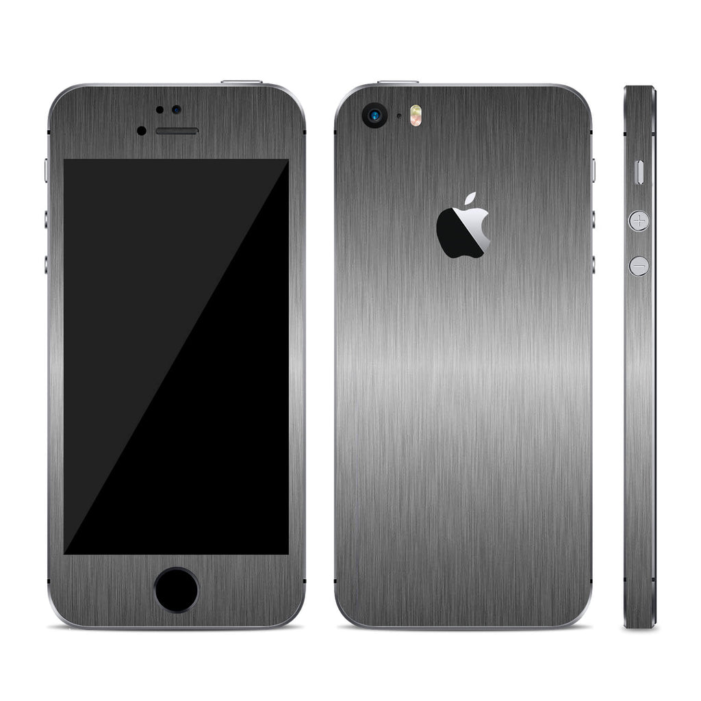 iPhone SE Brushed Titanium Skins