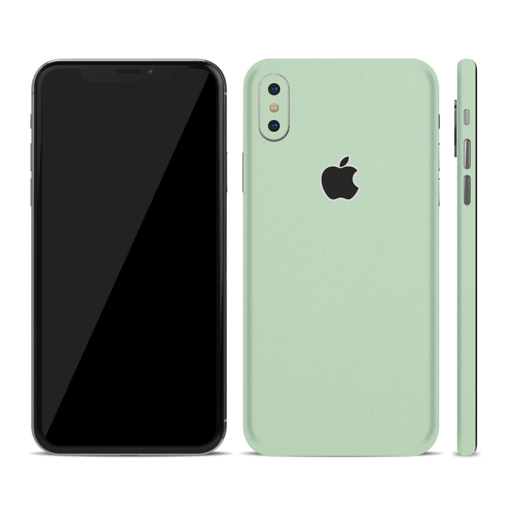 iPhone X Textured Matt Mint Skin