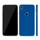 iPhone X Textured Matt Royal Blue Skins