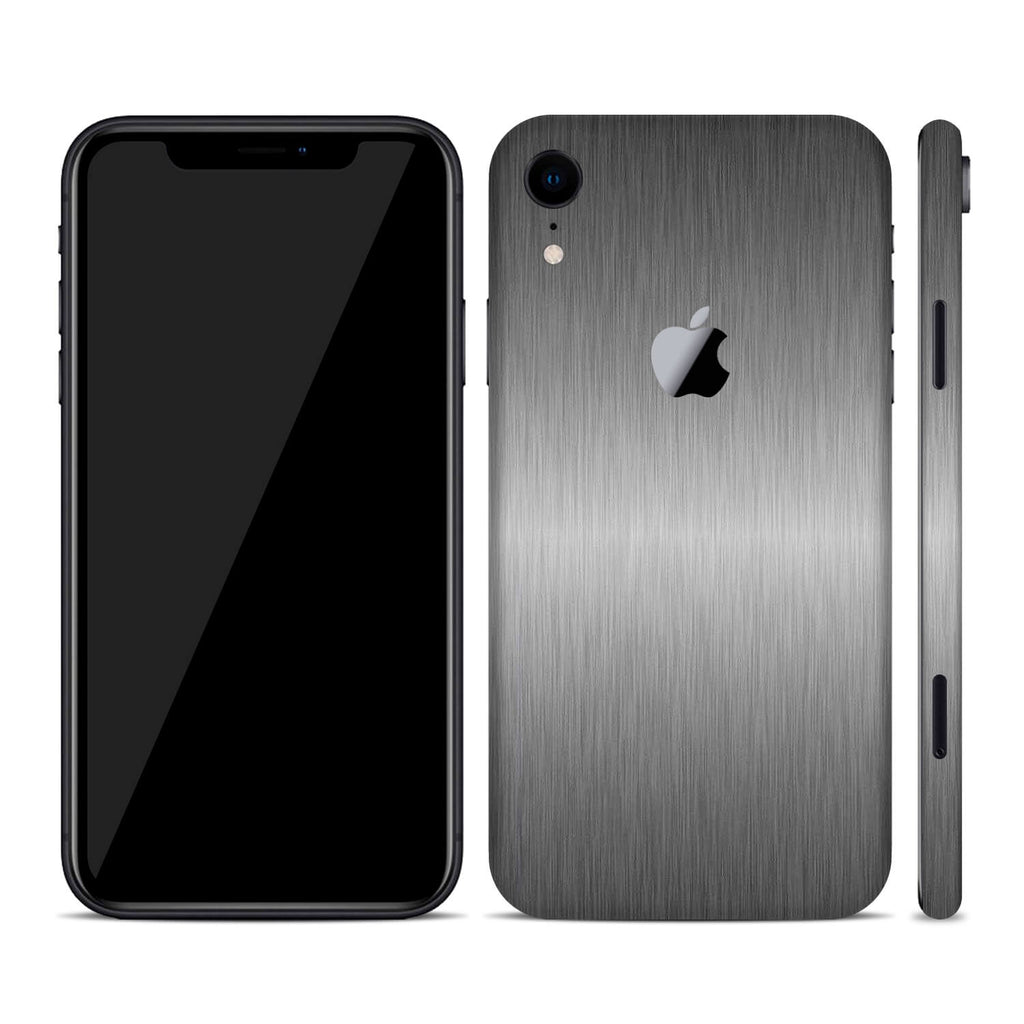 iPhone XR Brushed Titanium Skins