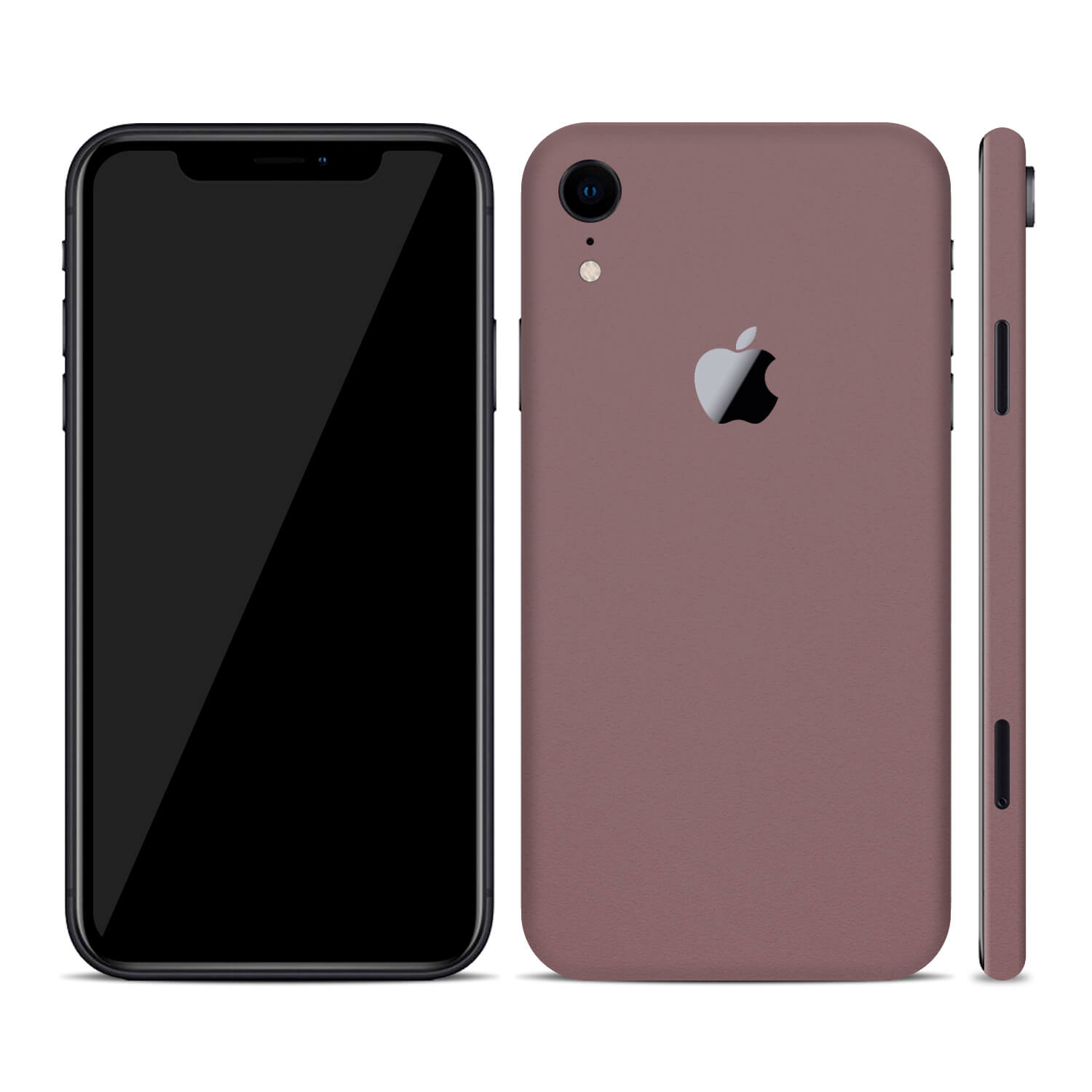 iPhone XR Textured Matt Mulberry Skins