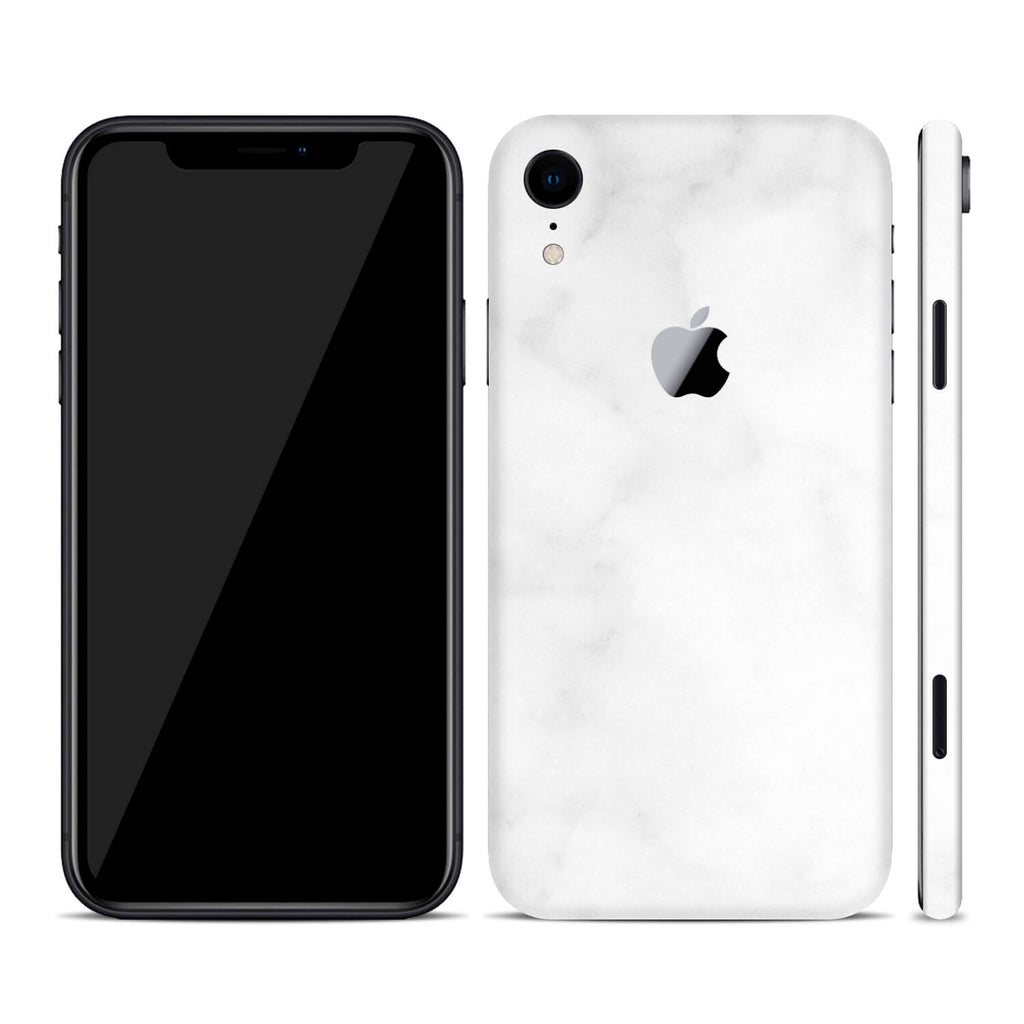 iPhone XR White Marble Skins