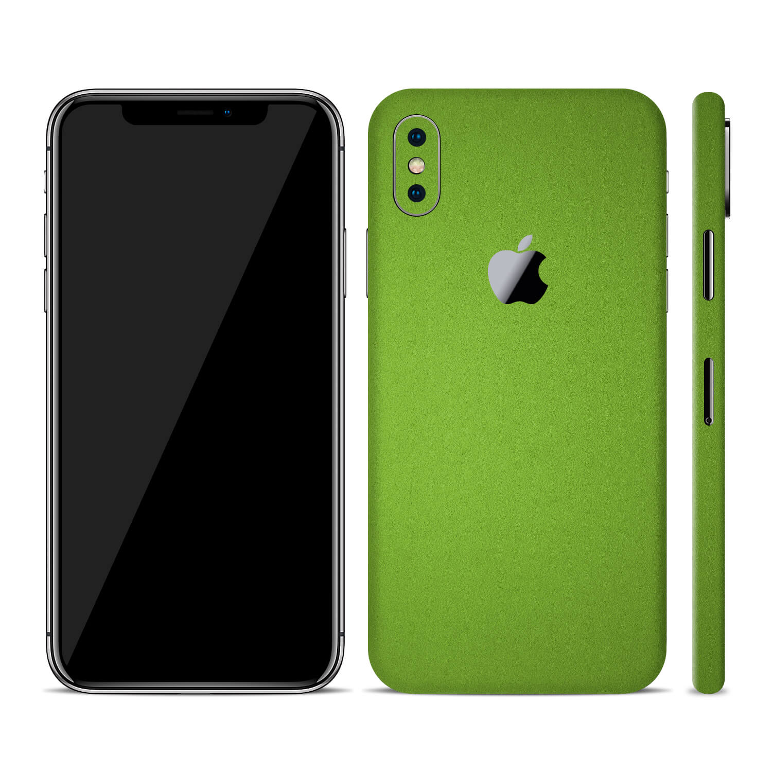iPhone XS Max Textured Matt Green Skins
