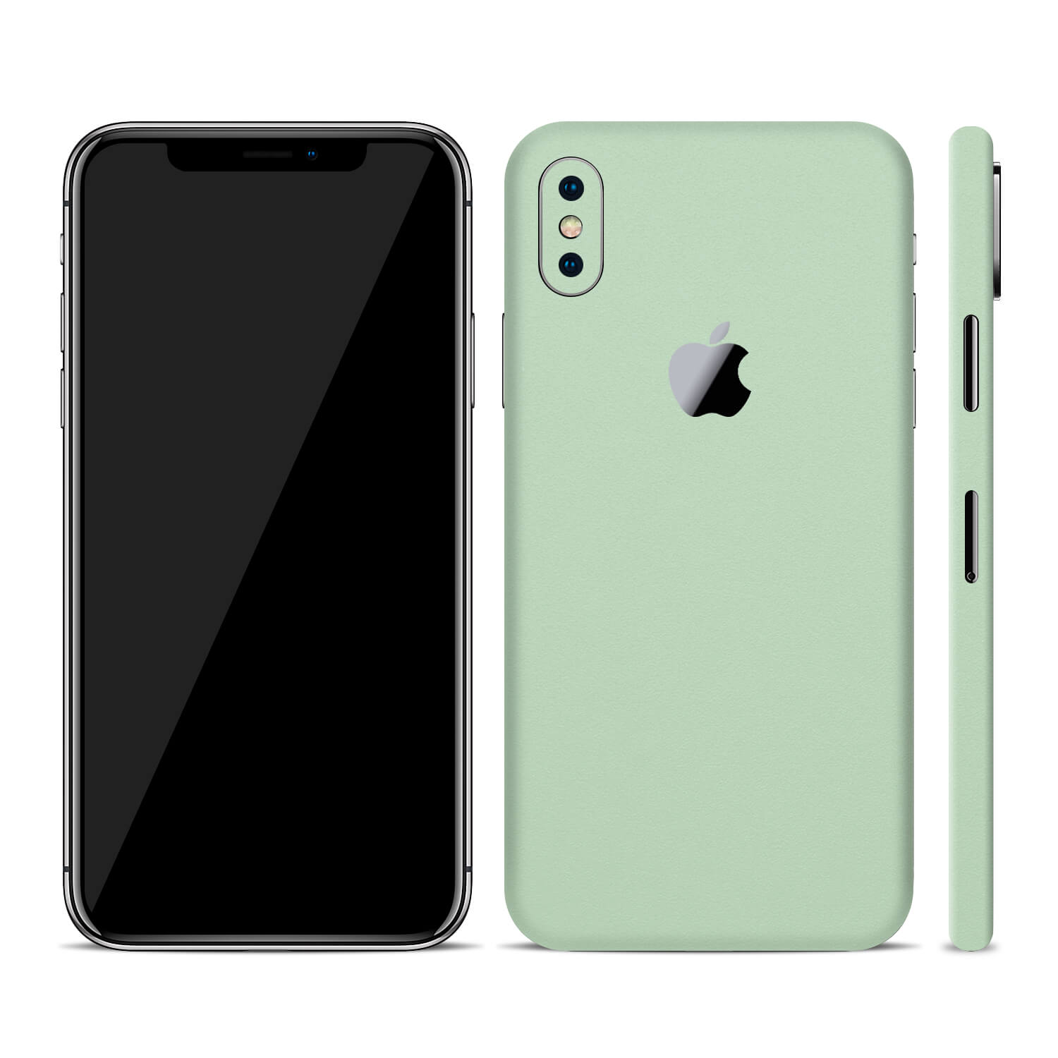 iPhone XS Max Textured Matt Mint Skins