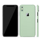 Phone XS Textured Matt Mint Skins