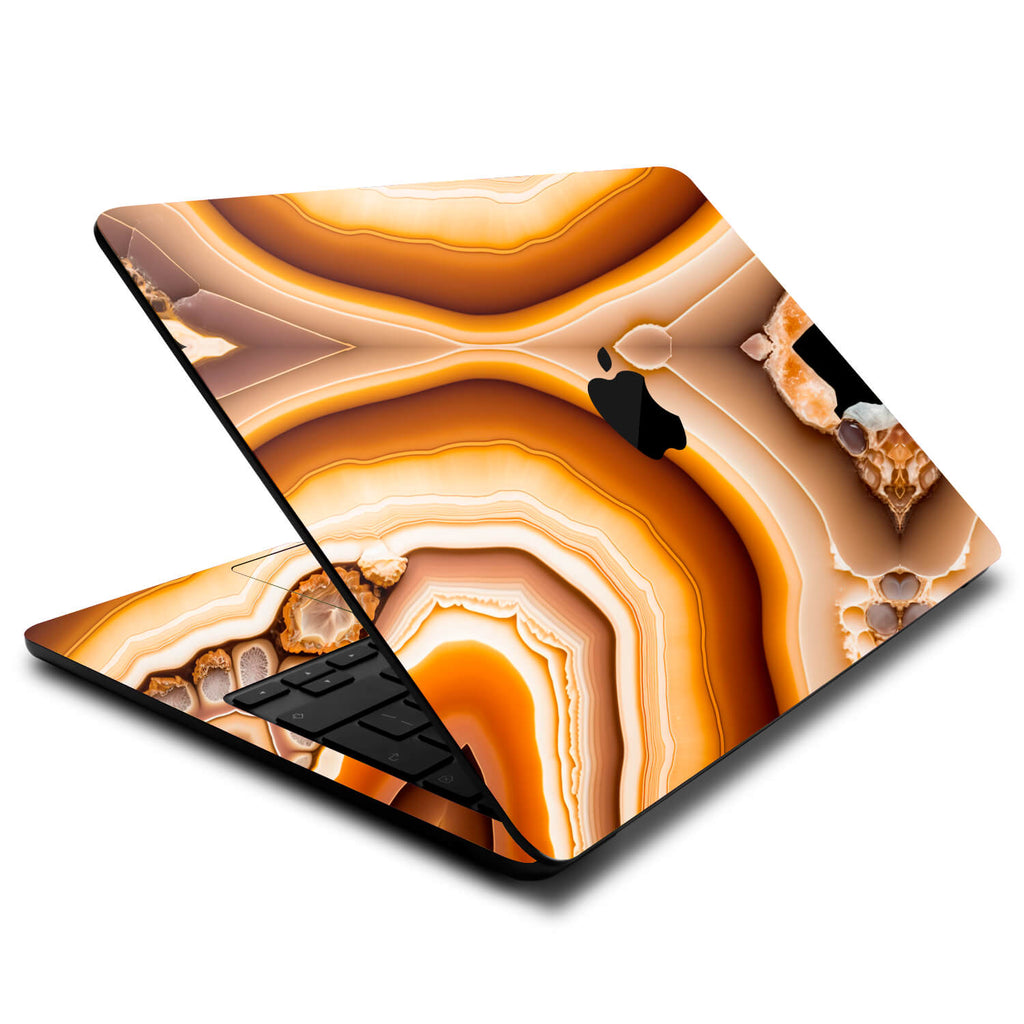 MacBook Air 13.6-inch (2022, M2) Amber onyx skins
