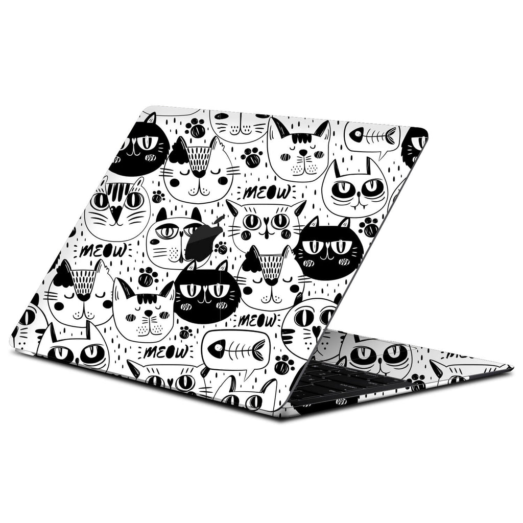 MacBook Air 13.6-inch (2022, M2) Doodles cat skins