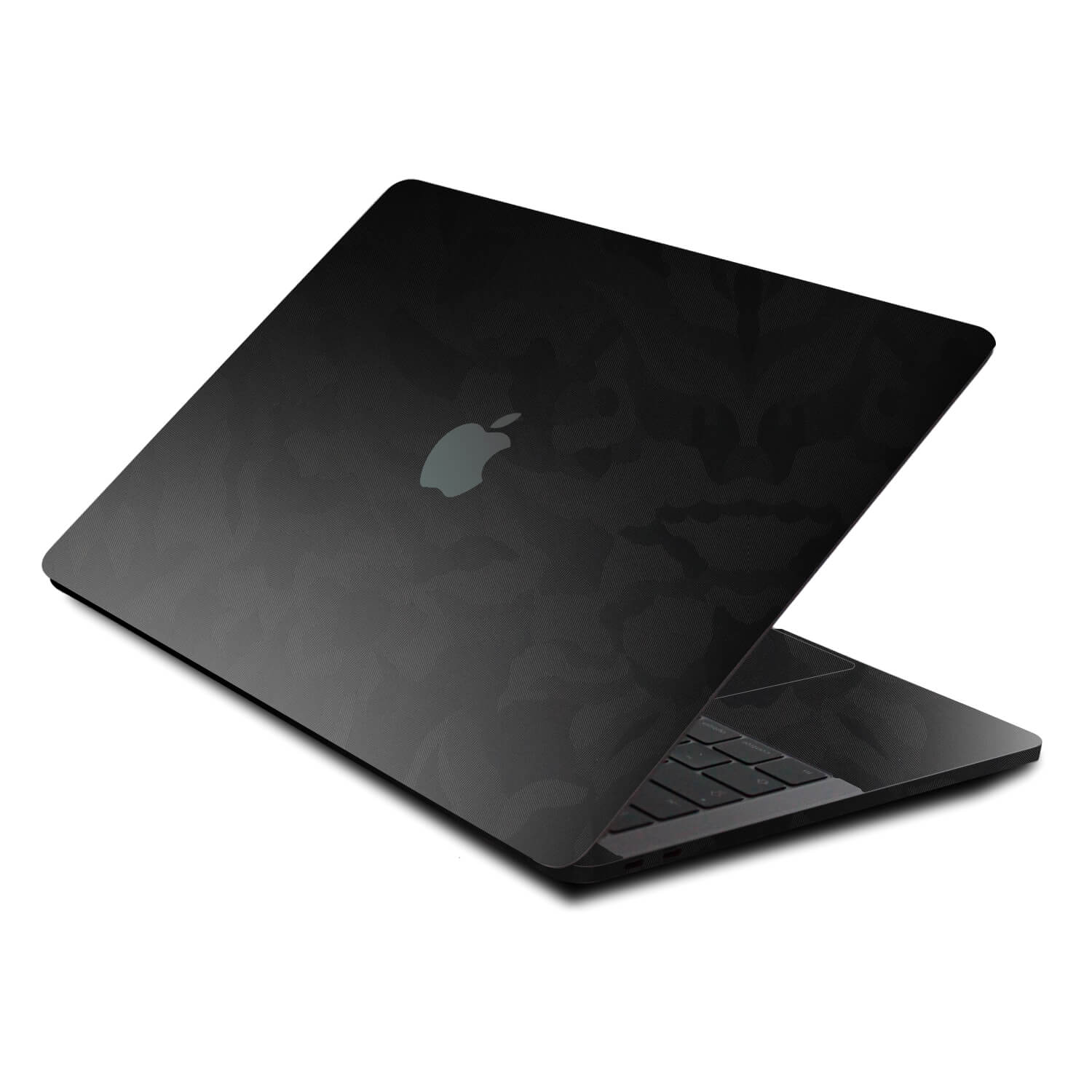 MacBook Pro 13" Skins (2020 onwards) Black Camo Skins