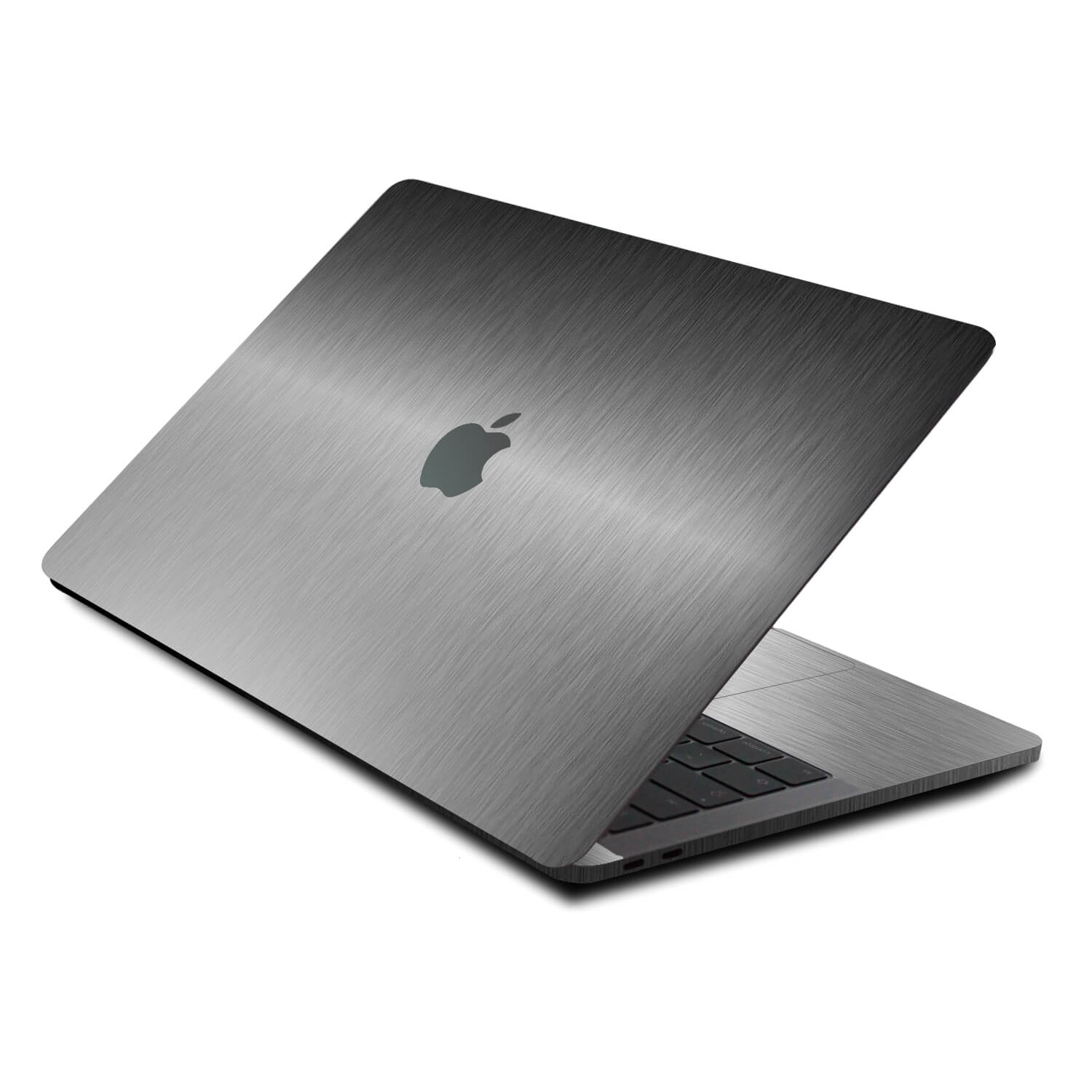 MacBook Pro 13" Skins (2022, M2) Brushed Titanium Skins