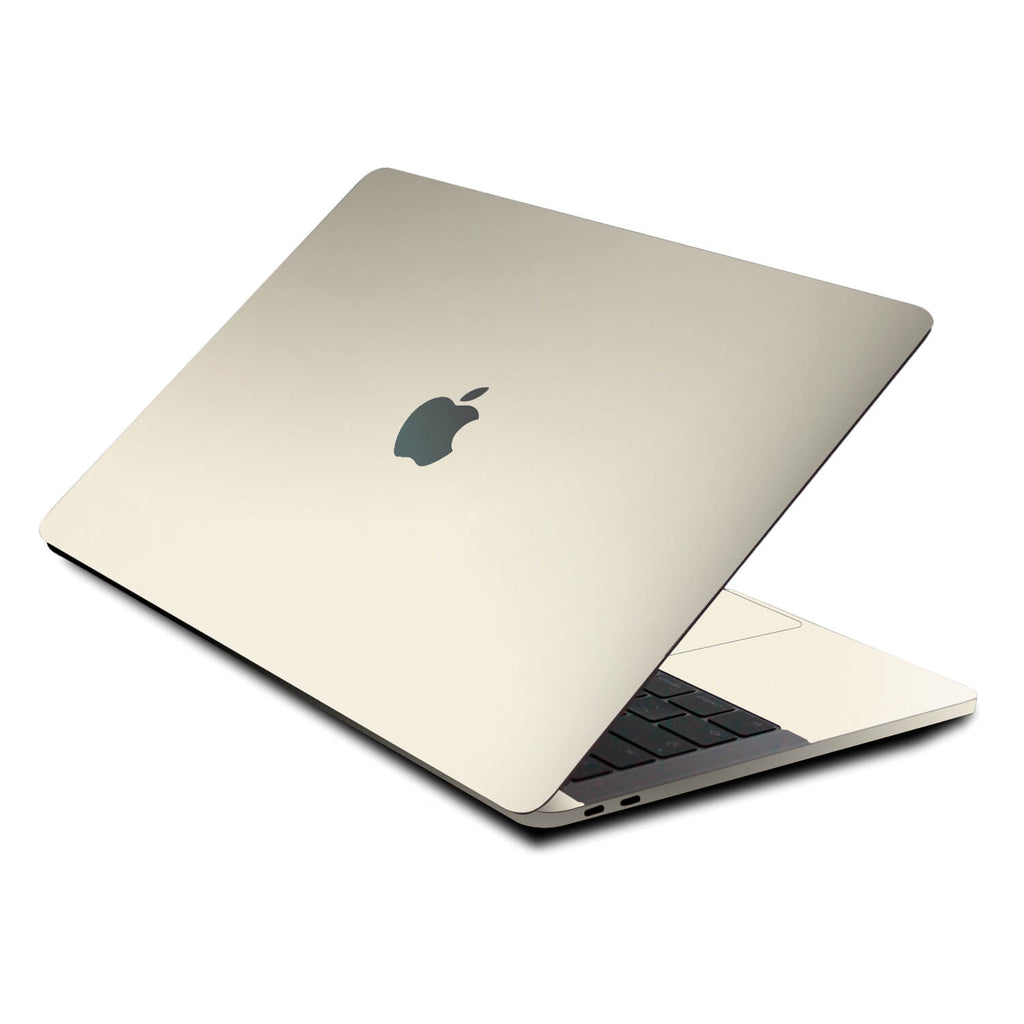 MacBook Pro 16-inch Textured Matt Cream Skins