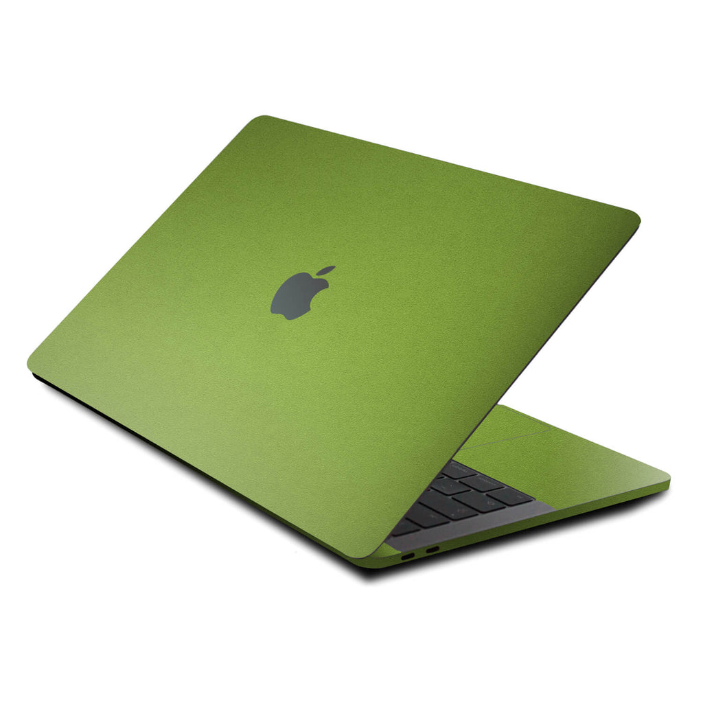 MacBook Pro 13" Skins (2020 onwards, M1) Textured Matt Green Skins