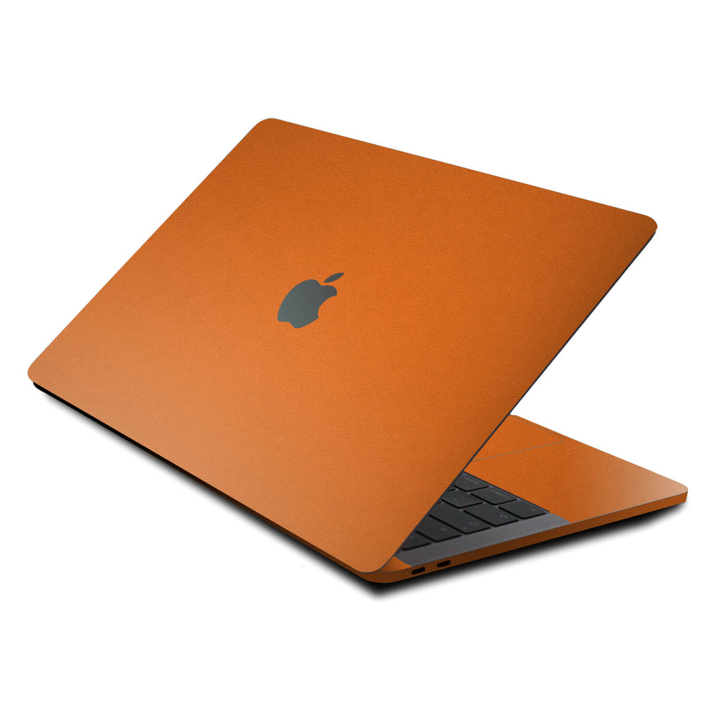 MacBook Pro 13" Skins (2022, M2) Textured Matt Orange Skins