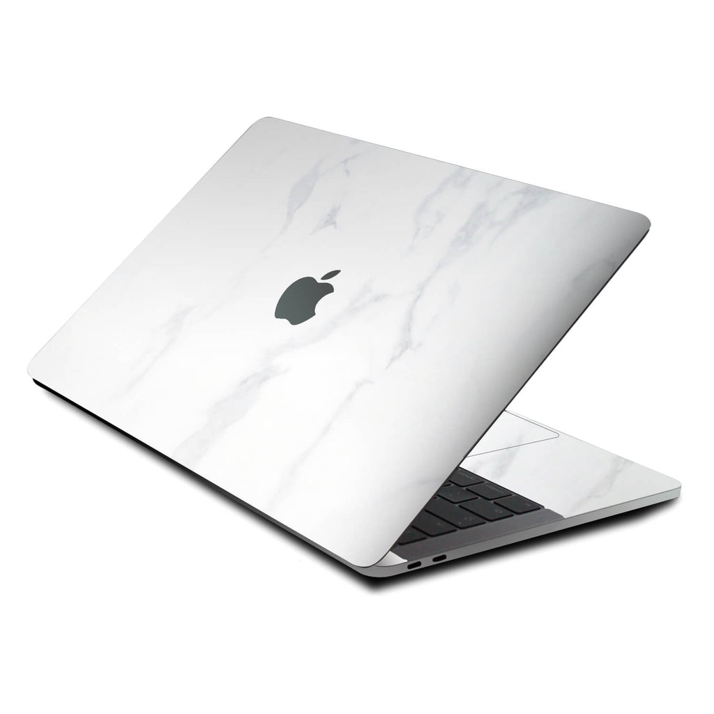 MacBook Pro 13" Skins (2020 onwards, M1) White Marble Skins