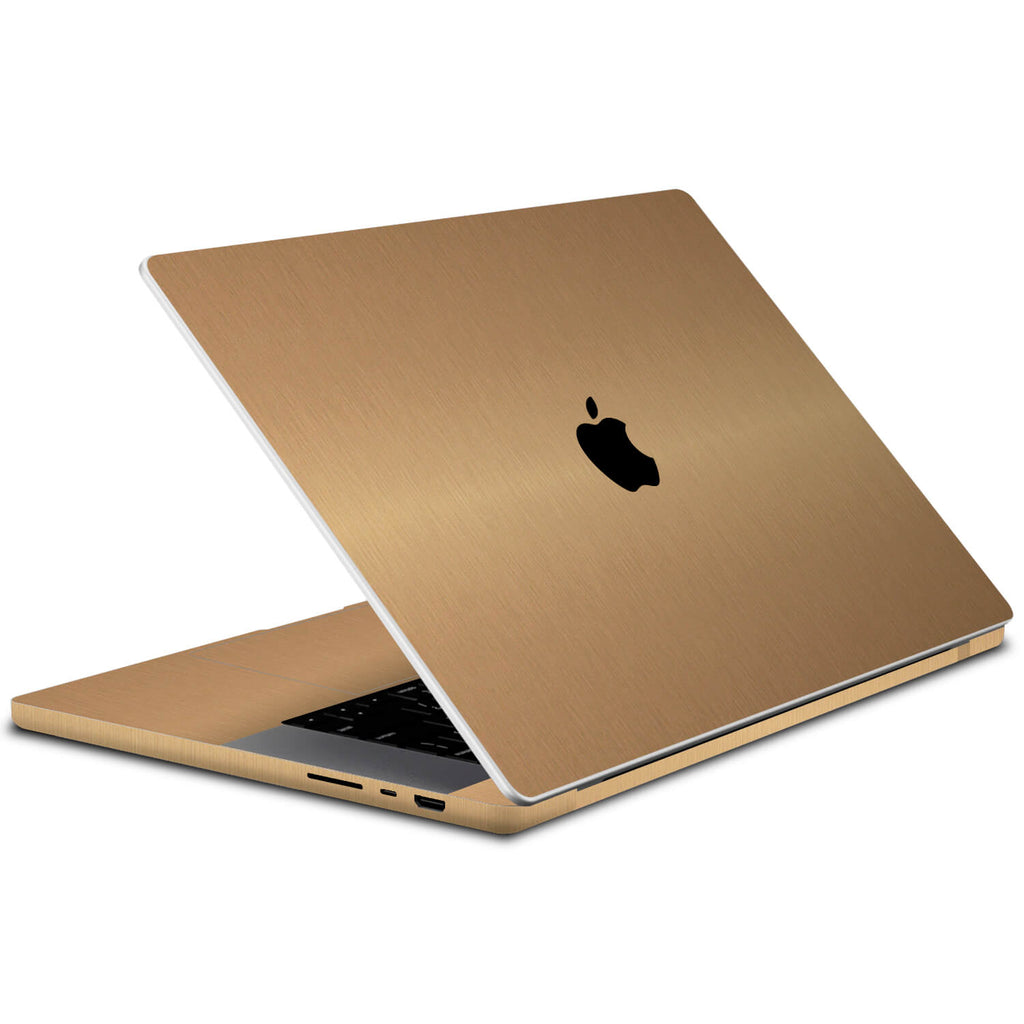 MacBook Pro 16" (2021, M1) Brushed gold skins
