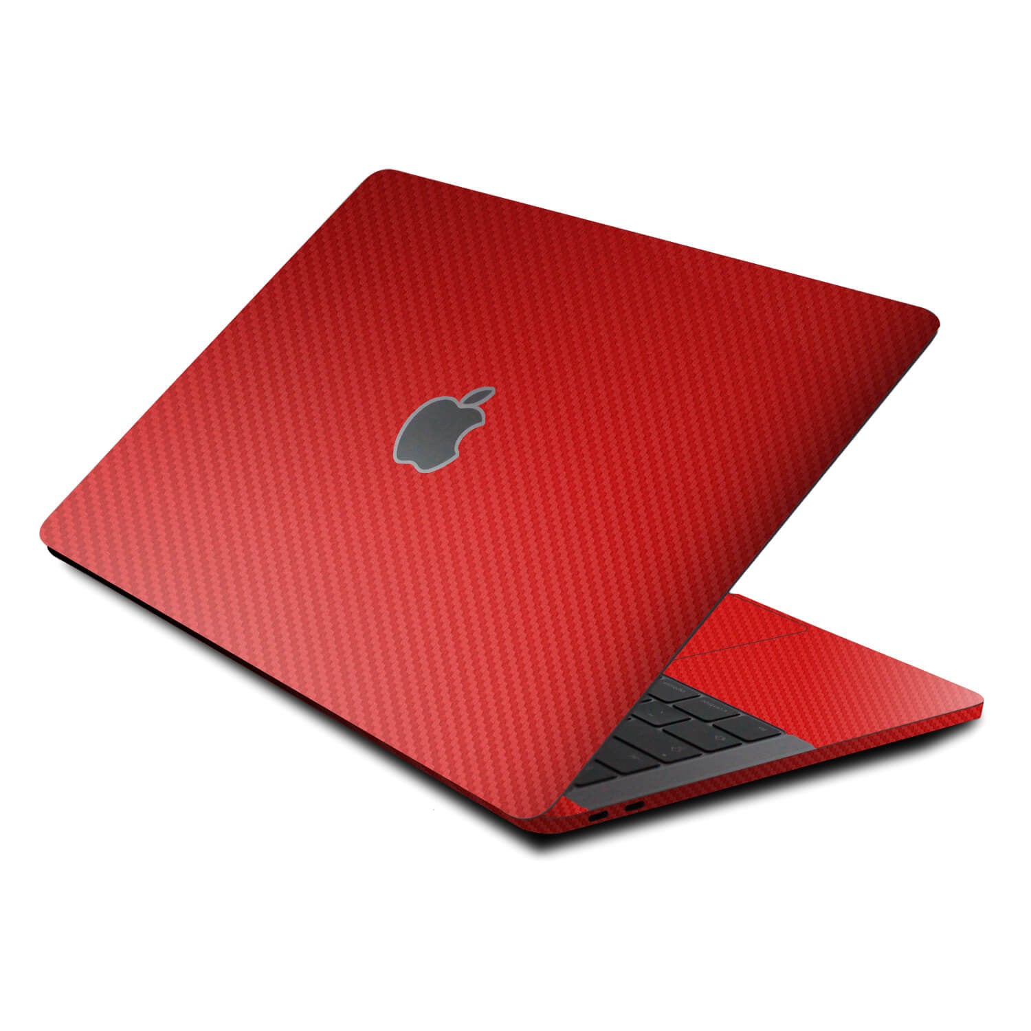 MacBook Pro 15" 2016 Touch Bar Red Carbon Fibre Skins