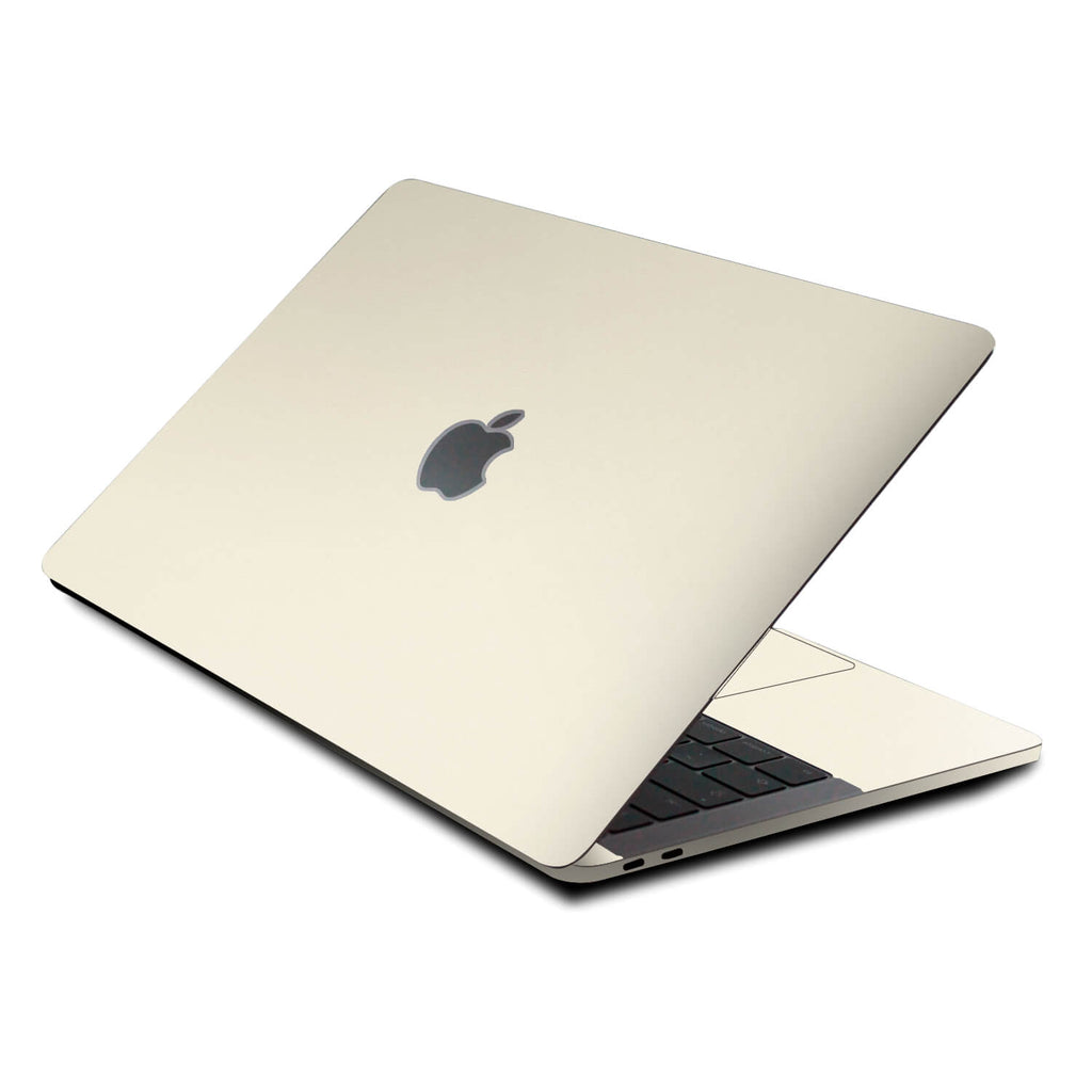MacBook Pro 13" 2016 Touch Bar Textured Matt Cream Skins