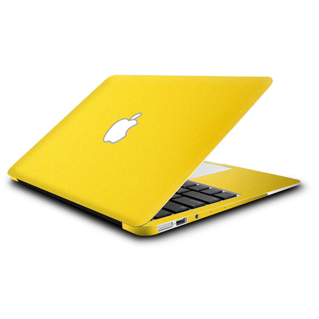 MacBook Air 11" Textured Matt Yellow Skin