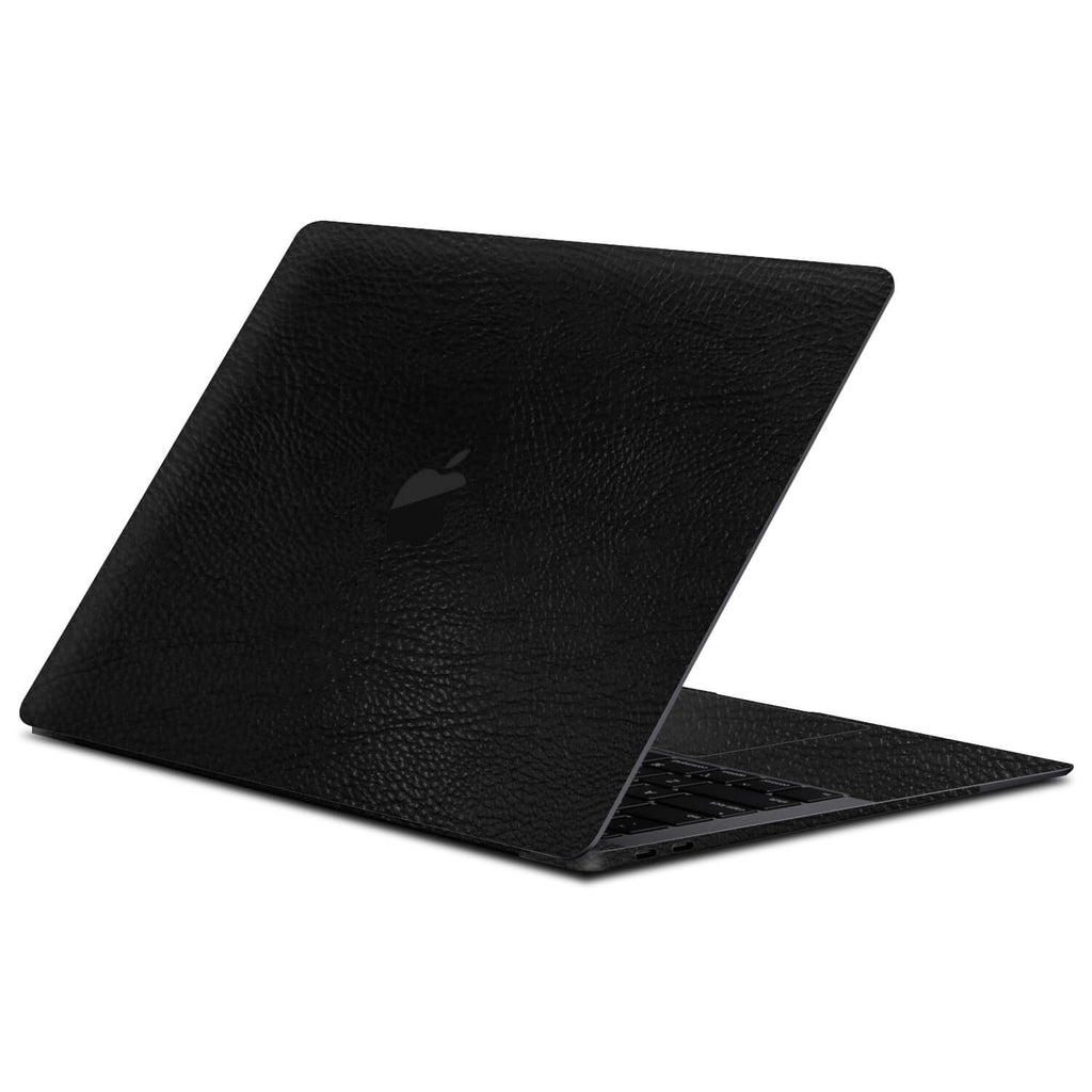 MacBook Air 13" (2020) Black Leather Skins
