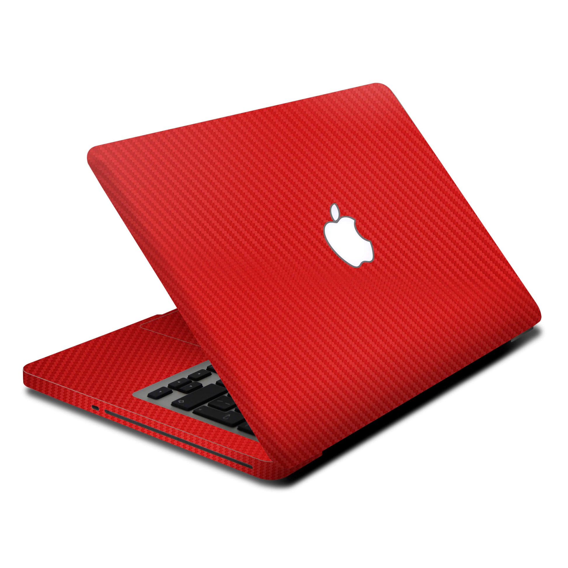 MacBook Pro 13" (2009) Red Carbon Fibre Skins