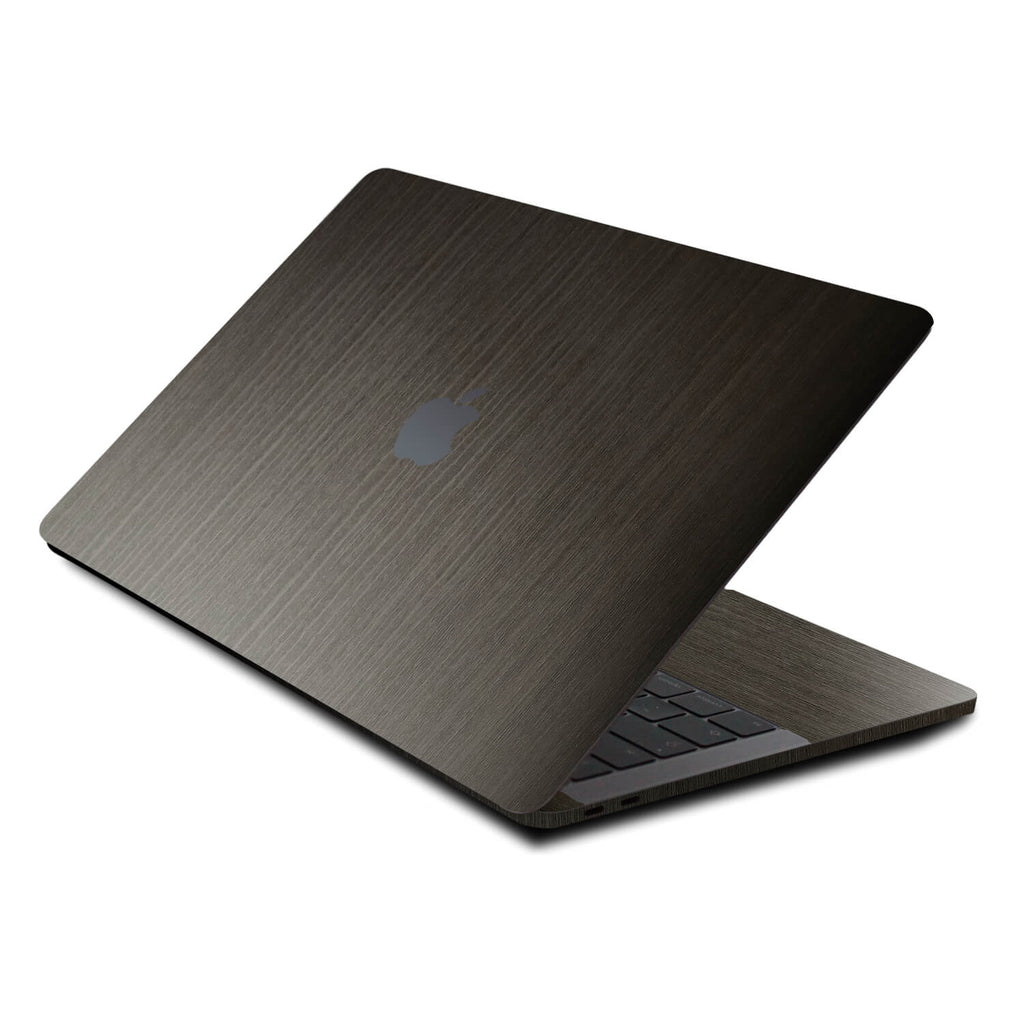 MacBook Pro 13" Skins (2020 onwards) Silverblack Wood Skins