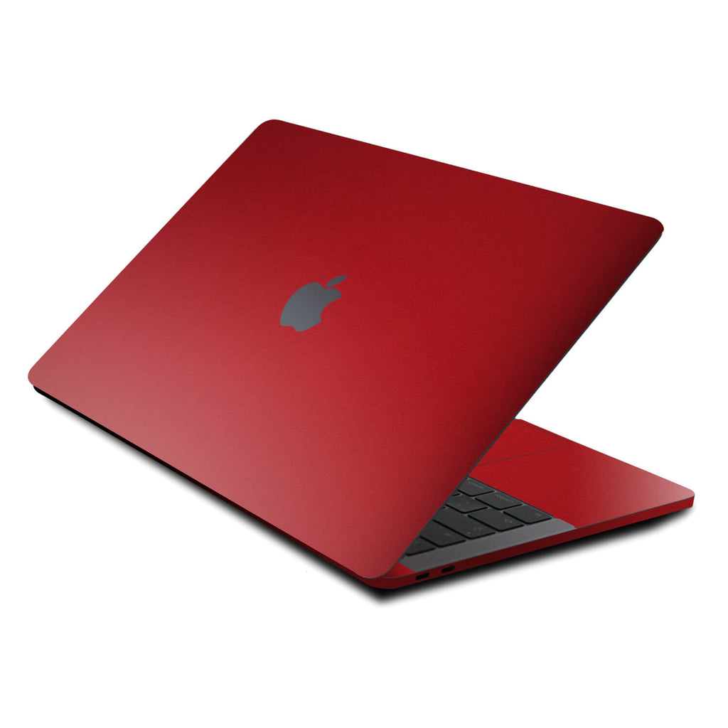MacBook Pro 16-inch Textured Matt Red Skins