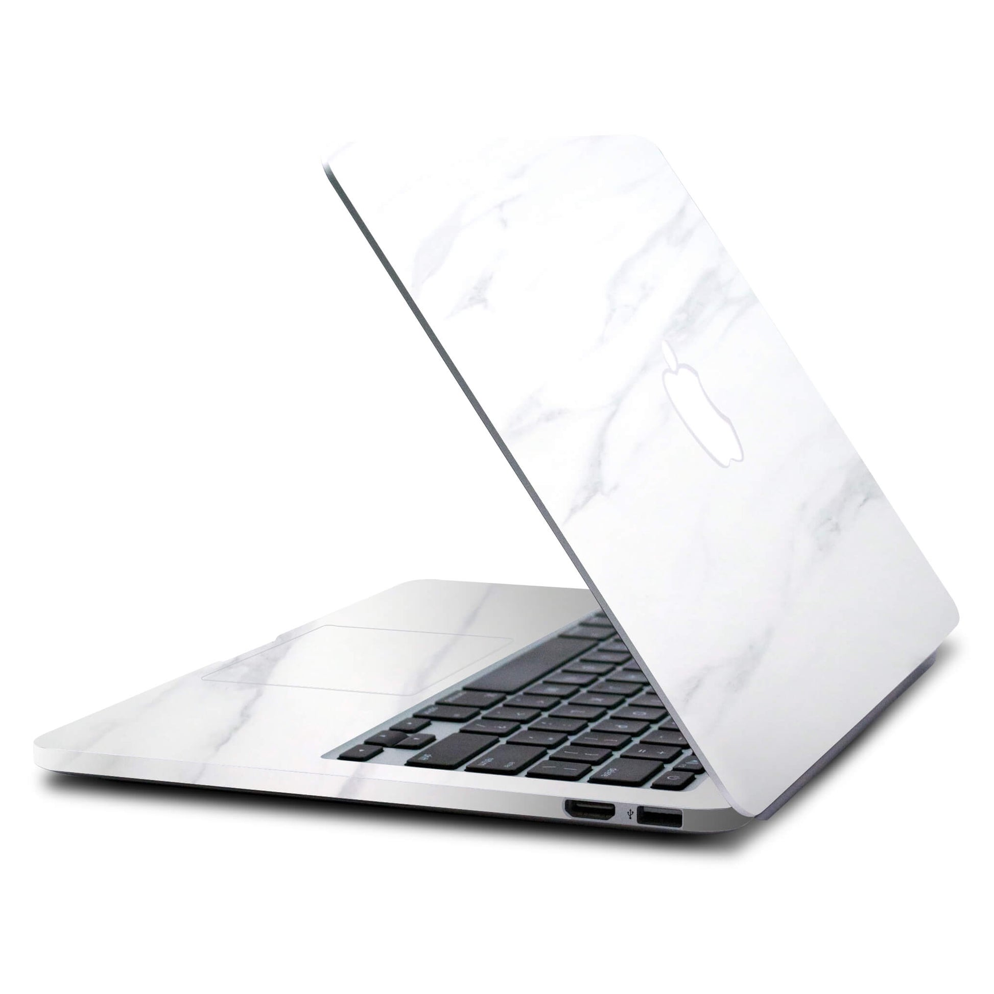 Macbook Pro 13" Retina White Marble Skin