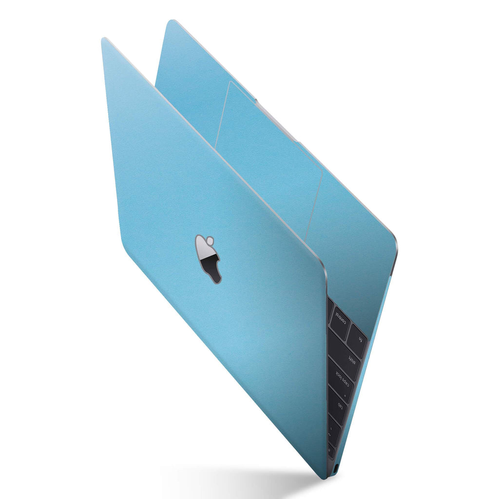 MacBook Retina 12" Textured Matt Light Blue Skin
