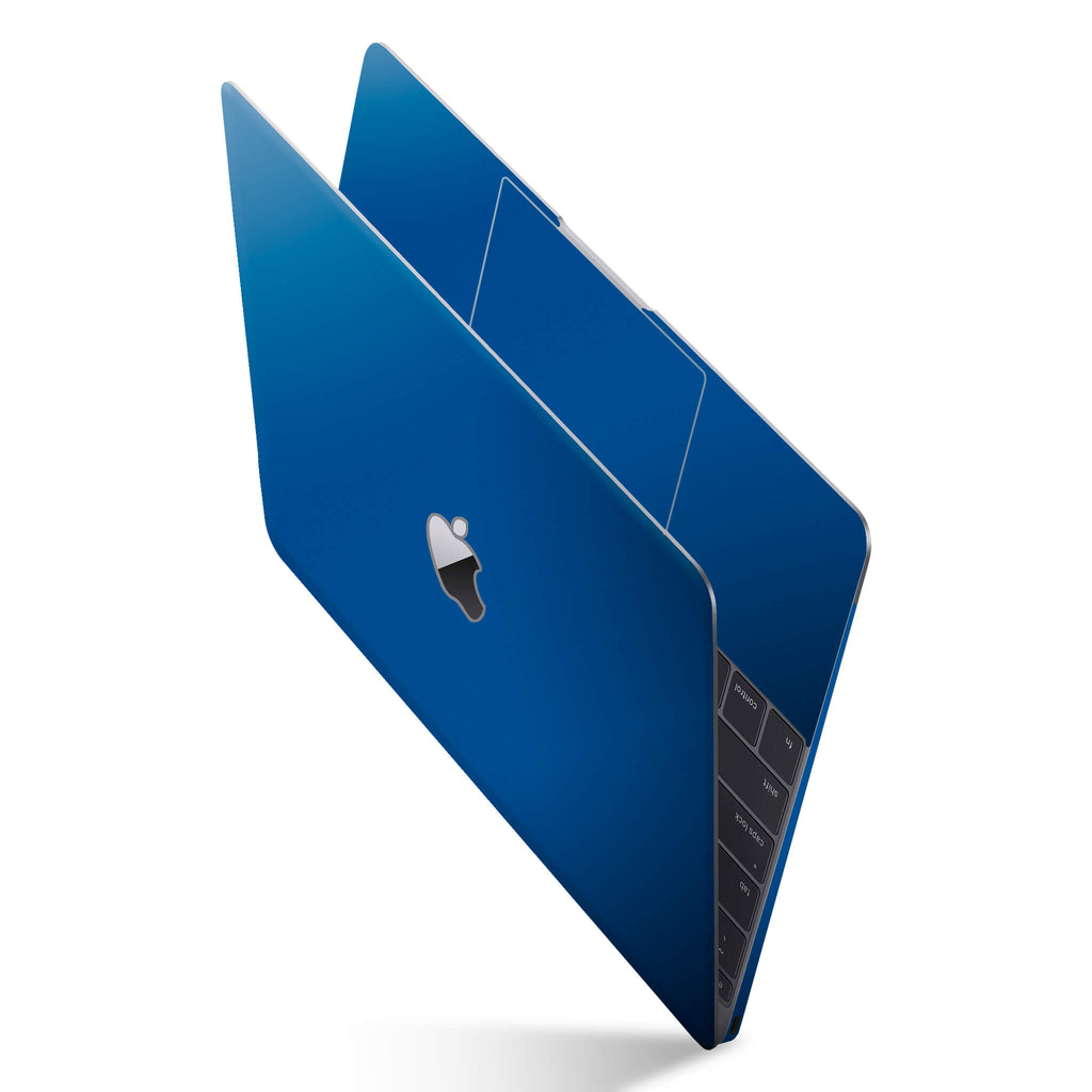MacBook Retina 12" Textured Matt Royal Blue Skins