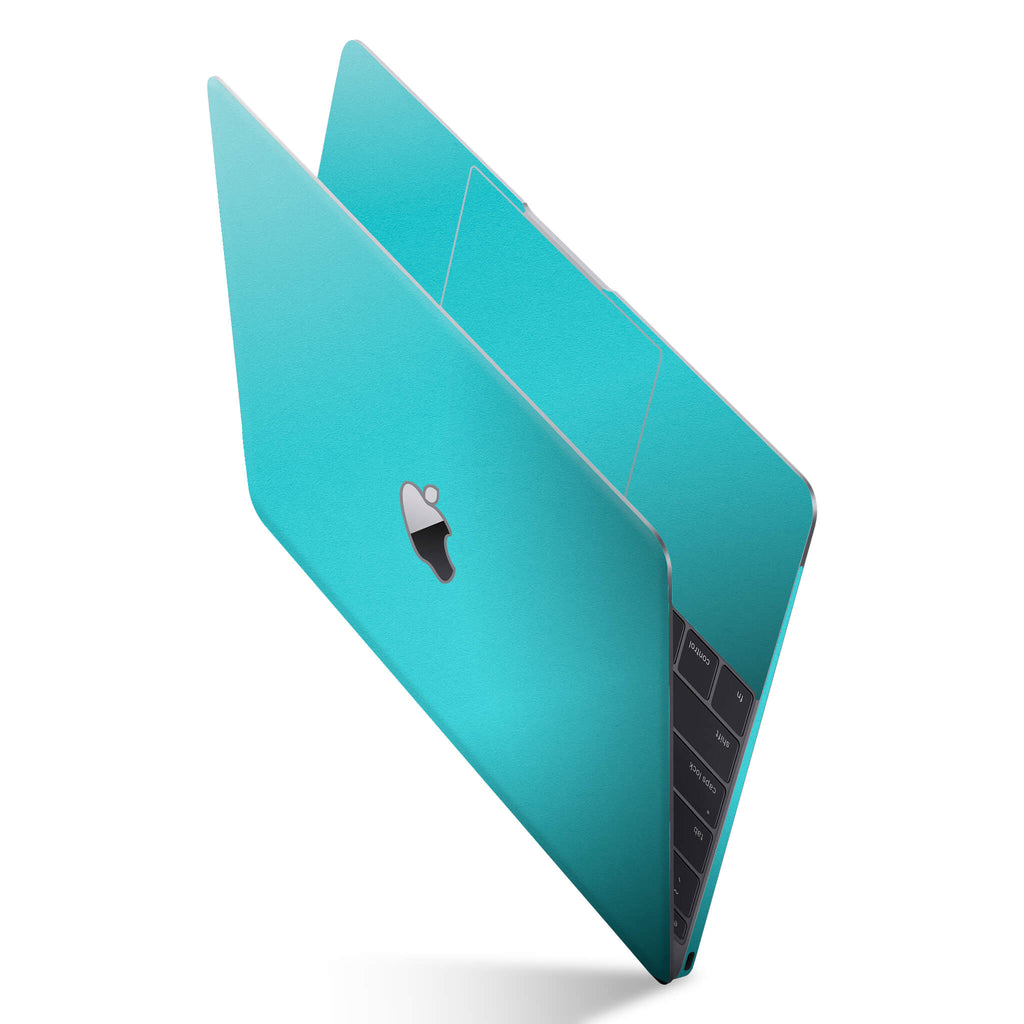 MacBook Retina 12" Textured Matt Turquoise Skins