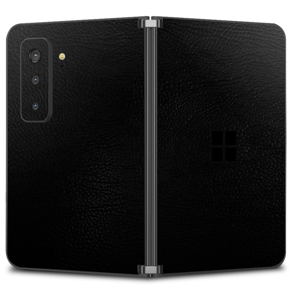 Microsoft Surface Duo 2 Black leather skins