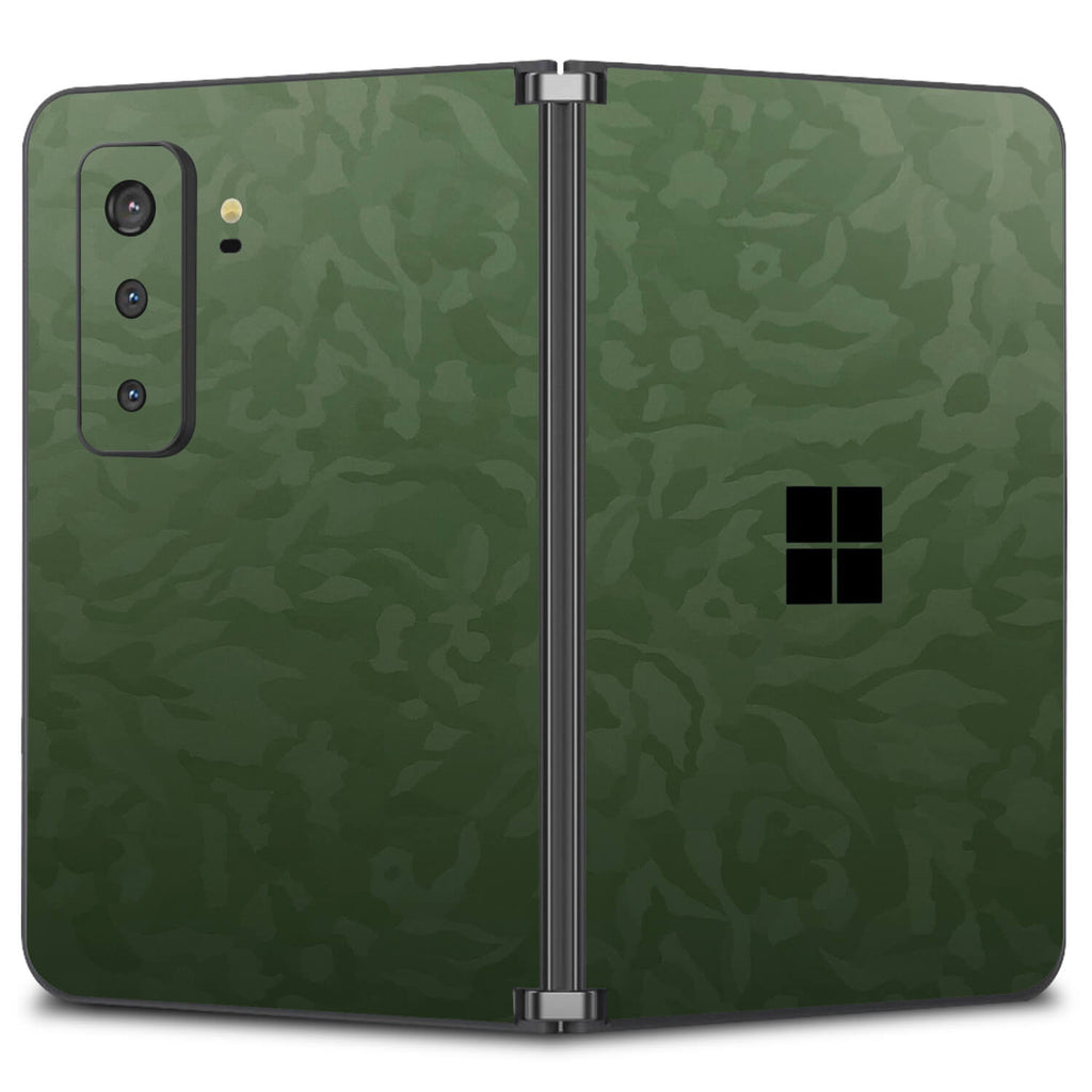 Microsoft Surface Duo 2 Green camo skins