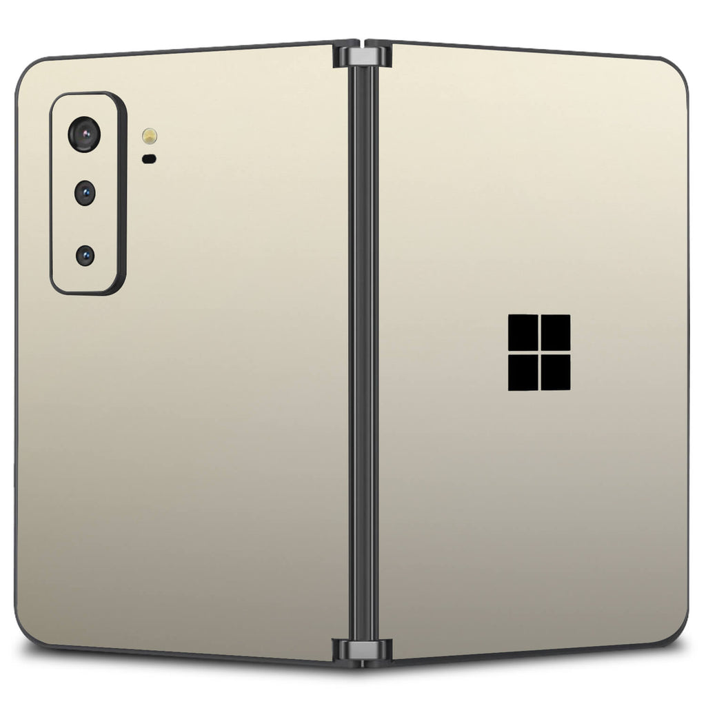 Microsoft Surface Duo 2 Textured matt cream skins